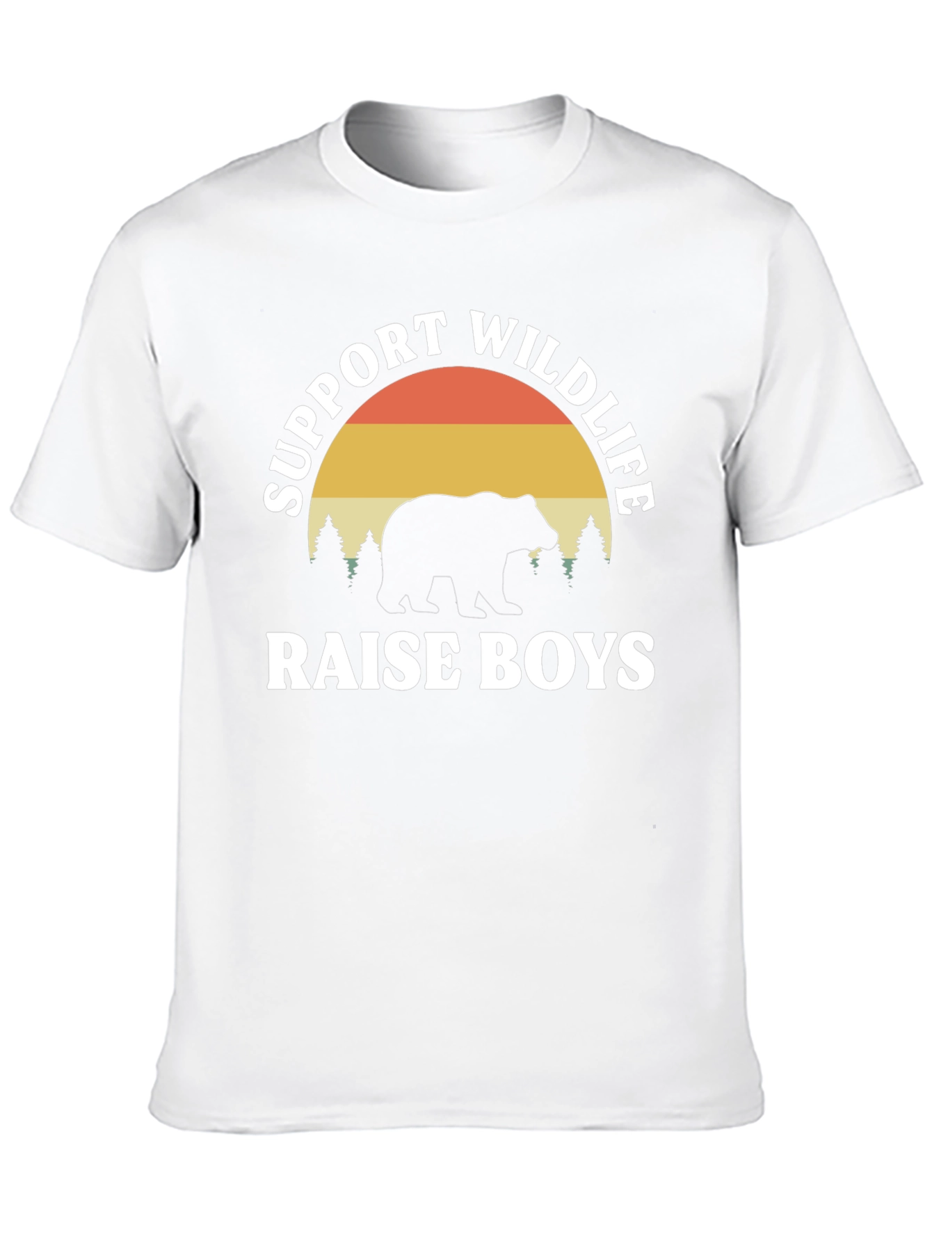 Support Wildlife Raise Boys T-Shirt
