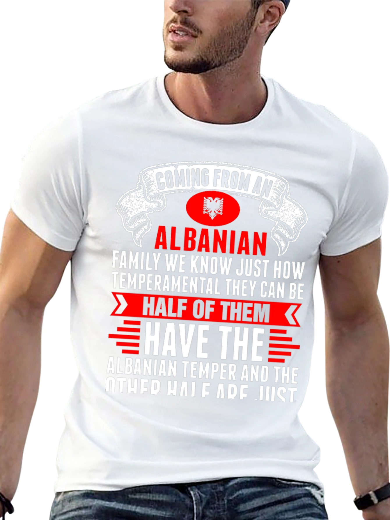 Albanian Temper Graphic Tee
