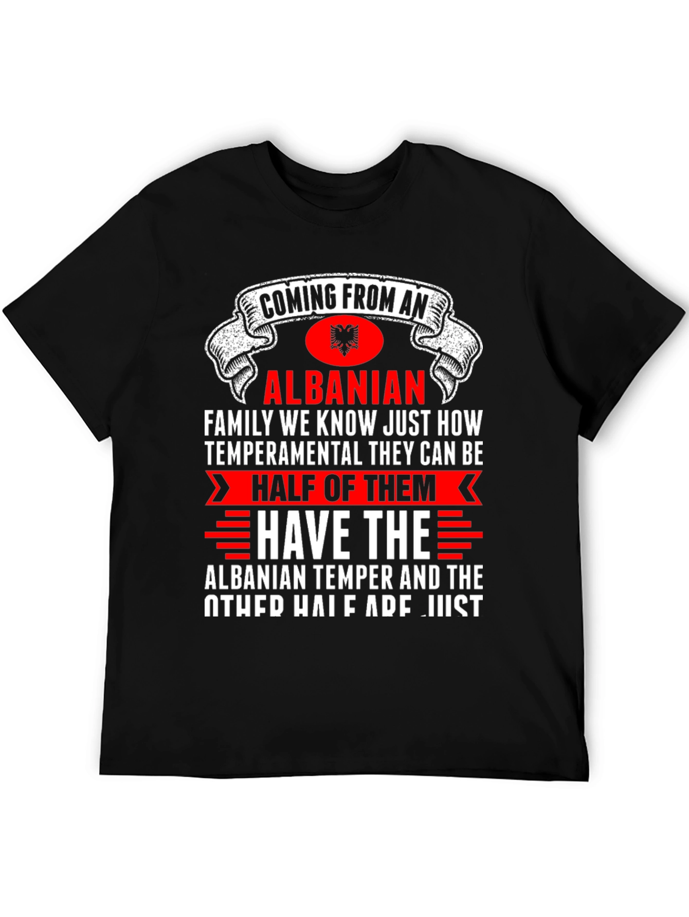 Albanian Temper Graphic Tee