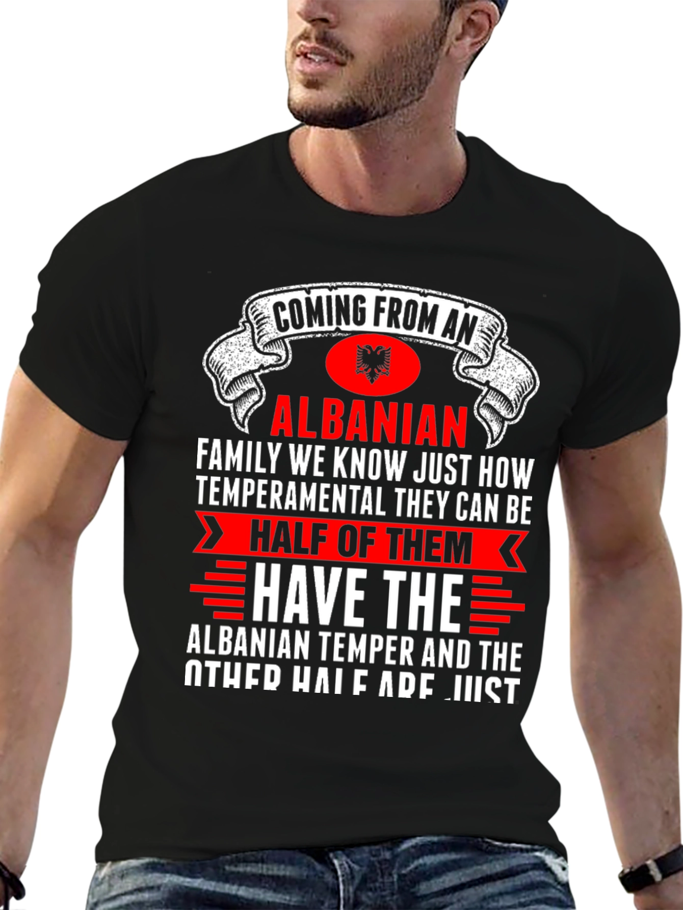 Albanian Temper Graphic Tee
