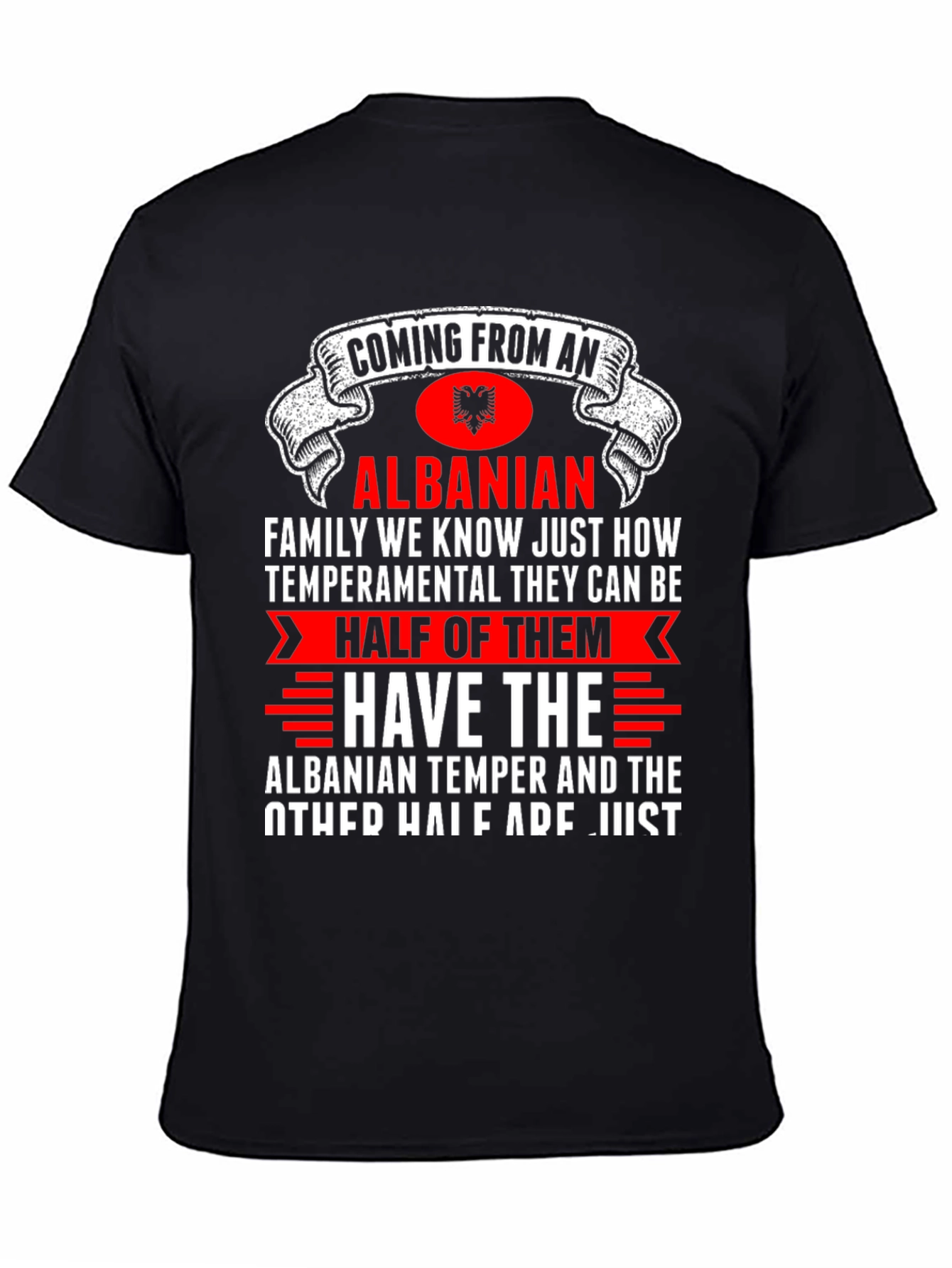 Albanian Temper Graphic Tee