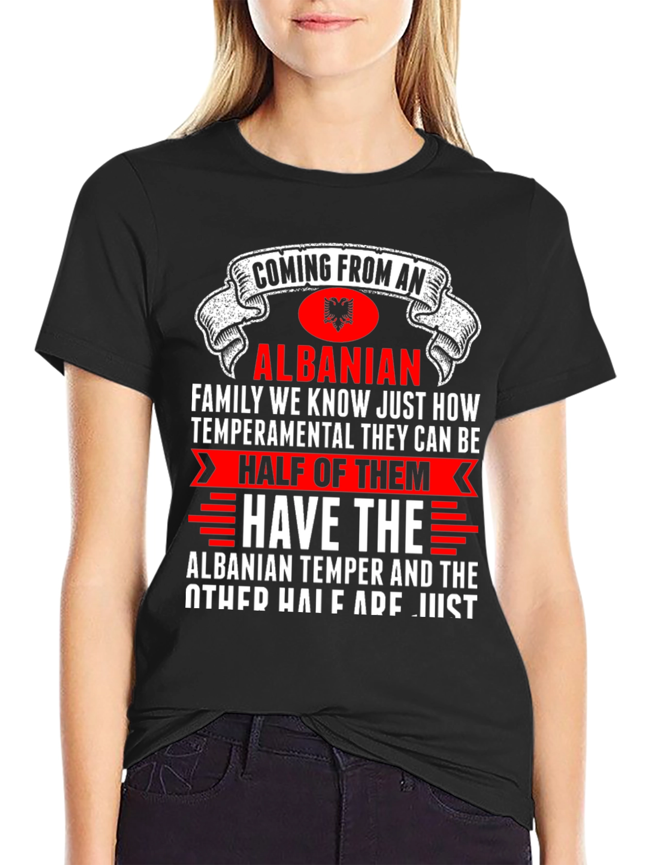 Albanian Temper Graphic Tee