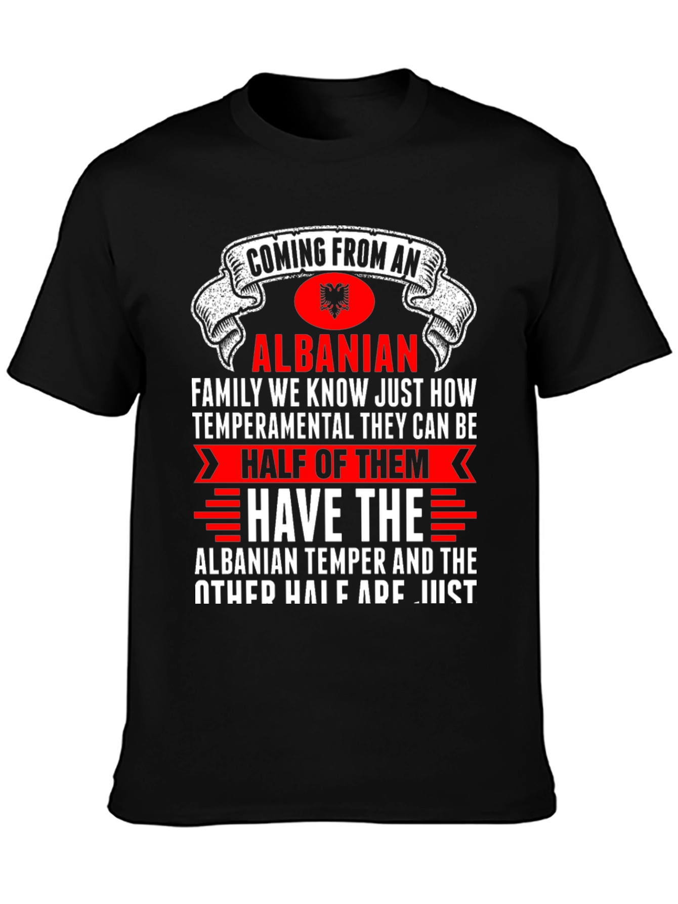 Albanian Temper Graphic Tee