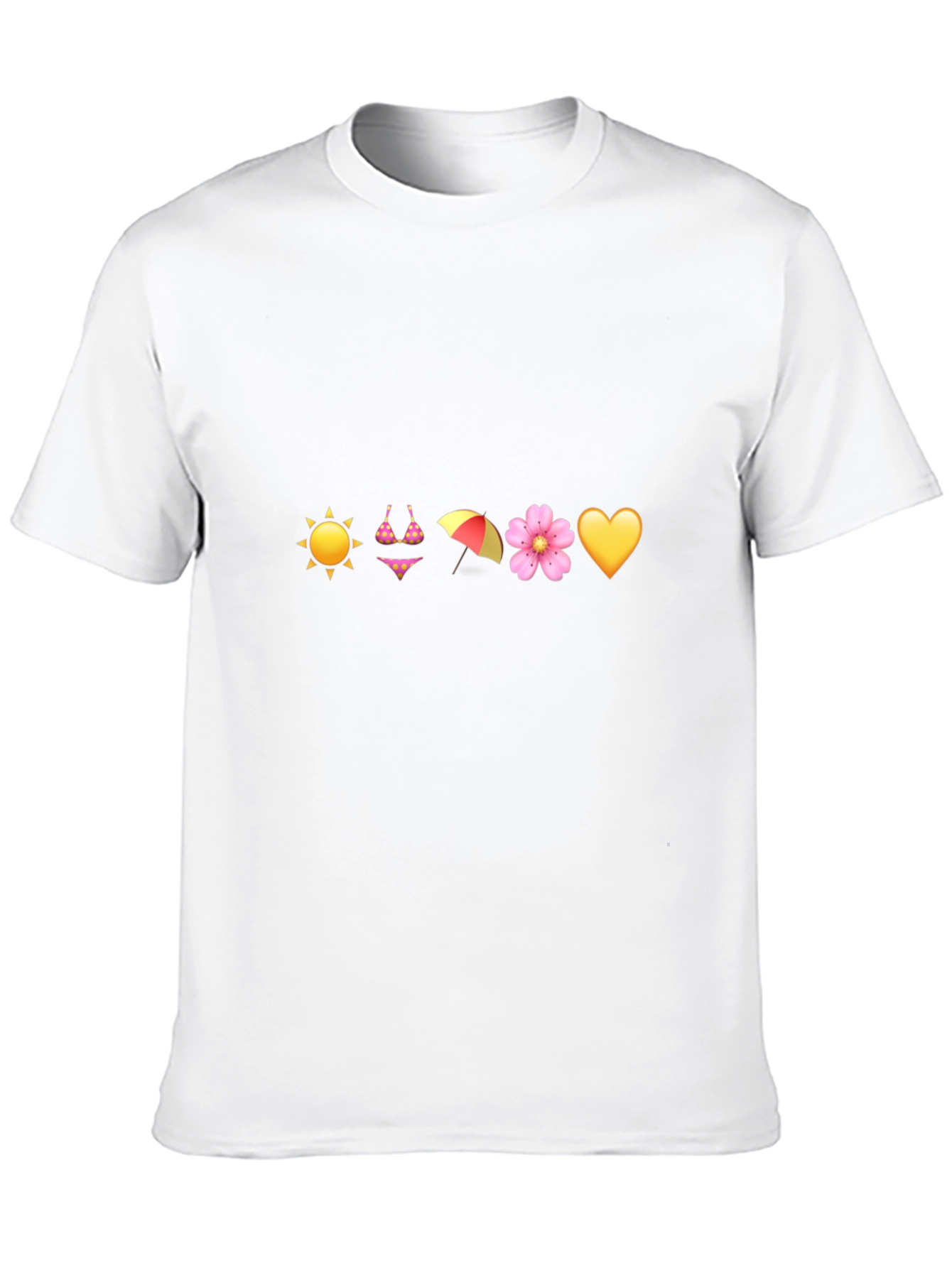 Summer Vibes Graphic Tee - Mens Black T-Shirt