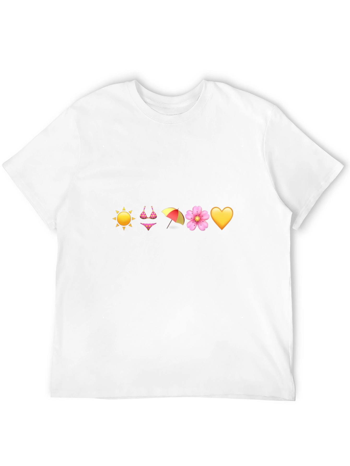 Summer Vibes Graphic Tee - Mens Black T-Shirt