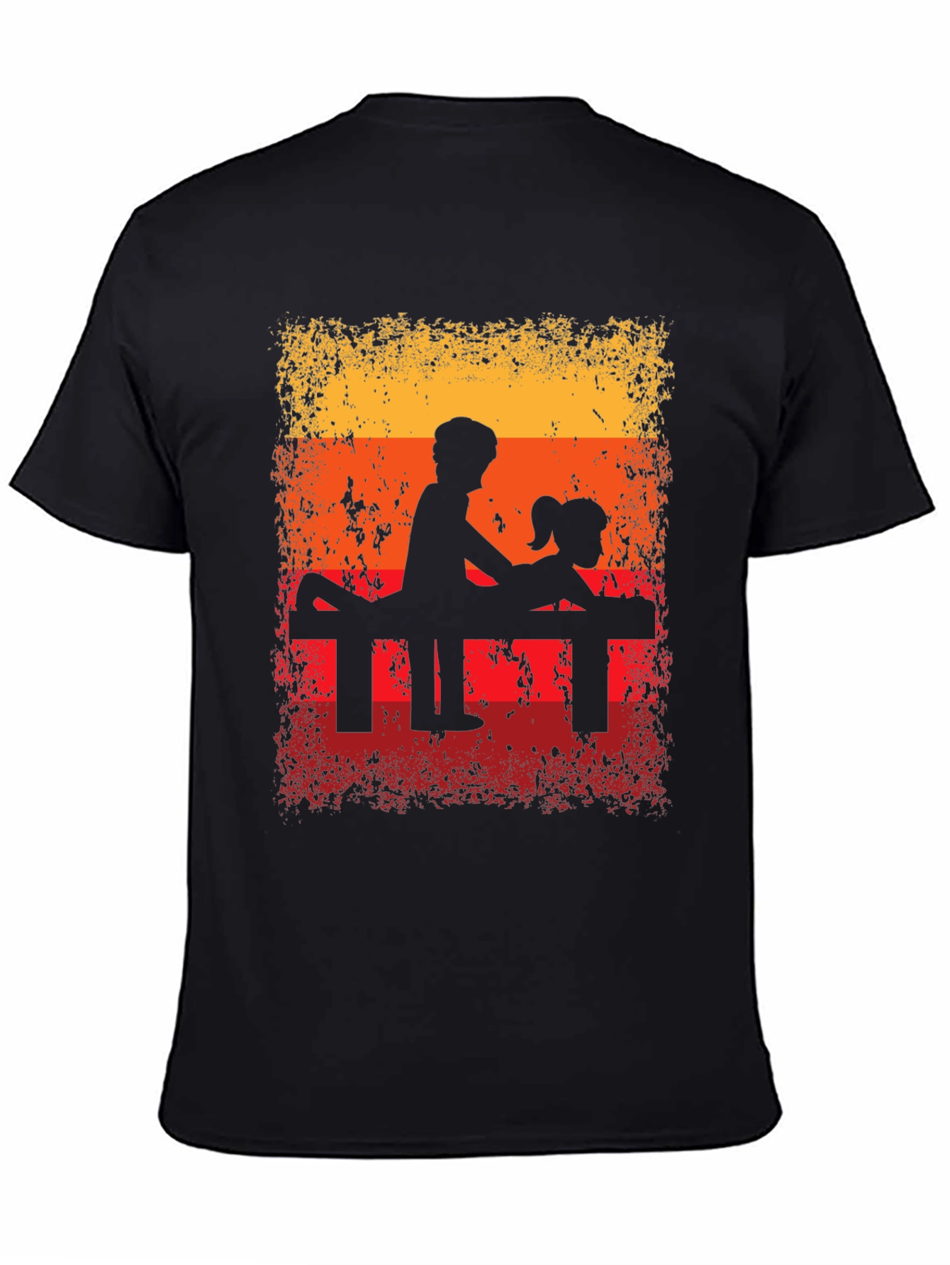 Retro Silhouette Graphic T-Shirt