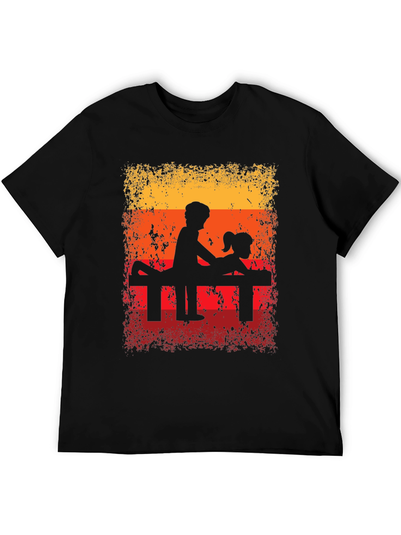 Retro Silhouette Graphic T-Shirt
