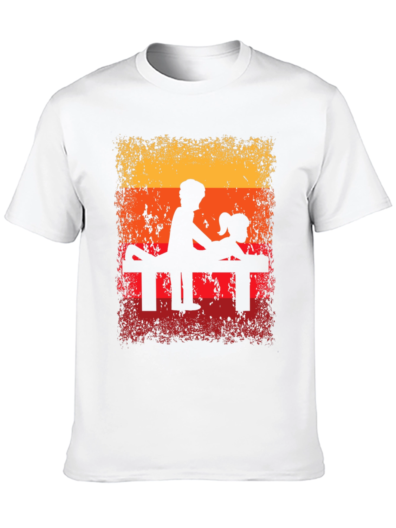Retro Silhouette Graphic T-Shirt