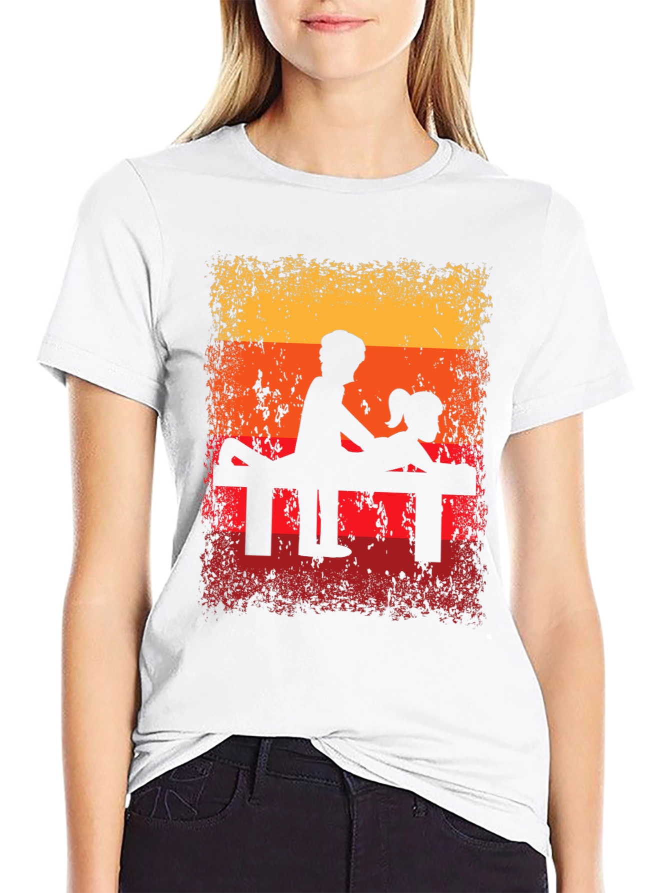 Retro Silhouette Graphic T-Shirt