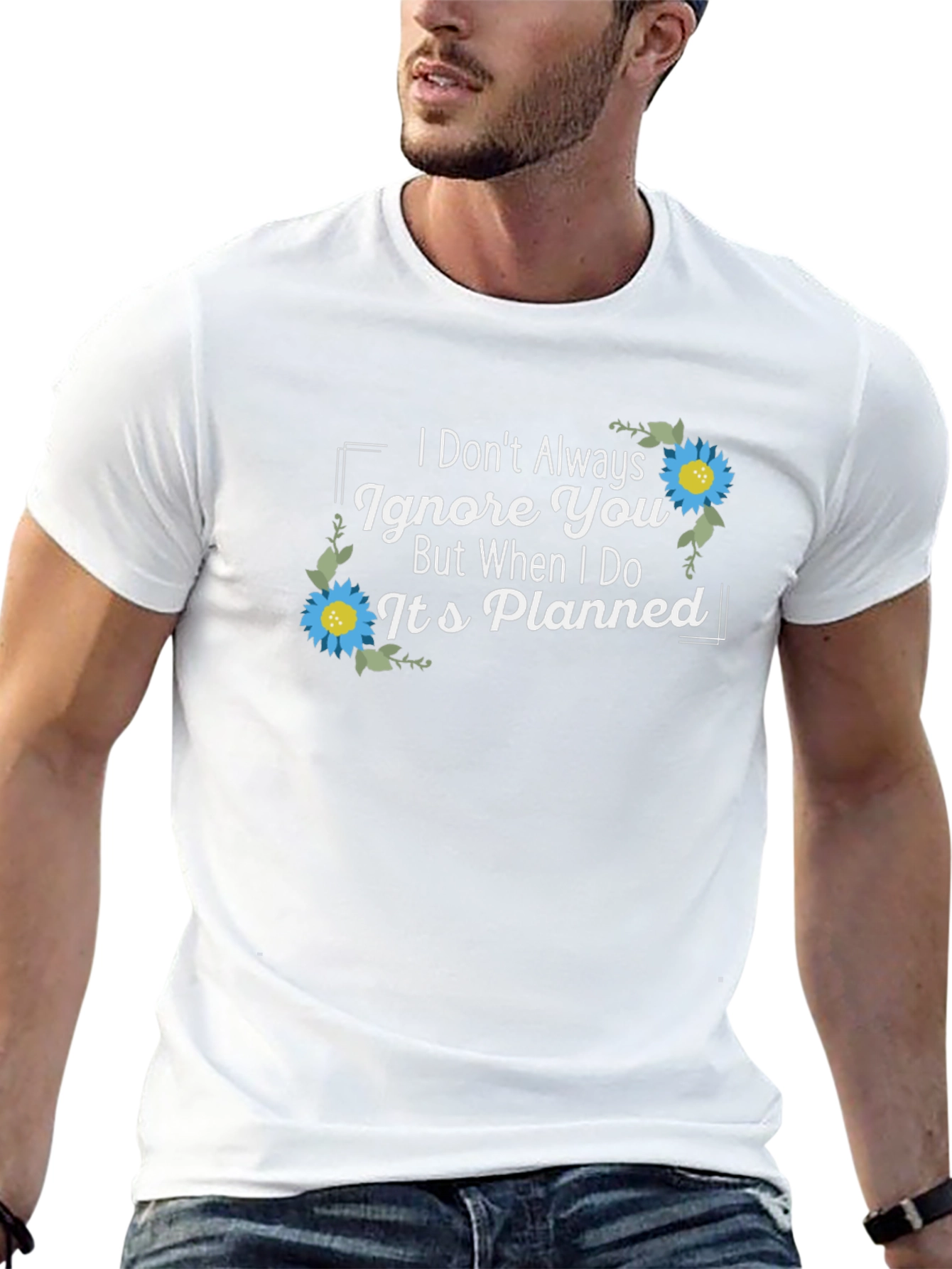 Planned Ignore T-Shirt - Sarcastic Graphic Tee