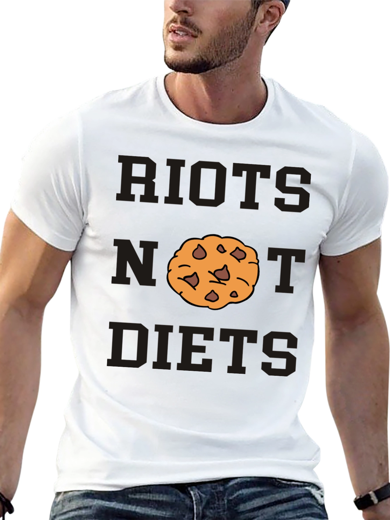 Riots Not Diets Cookie T-Shirt