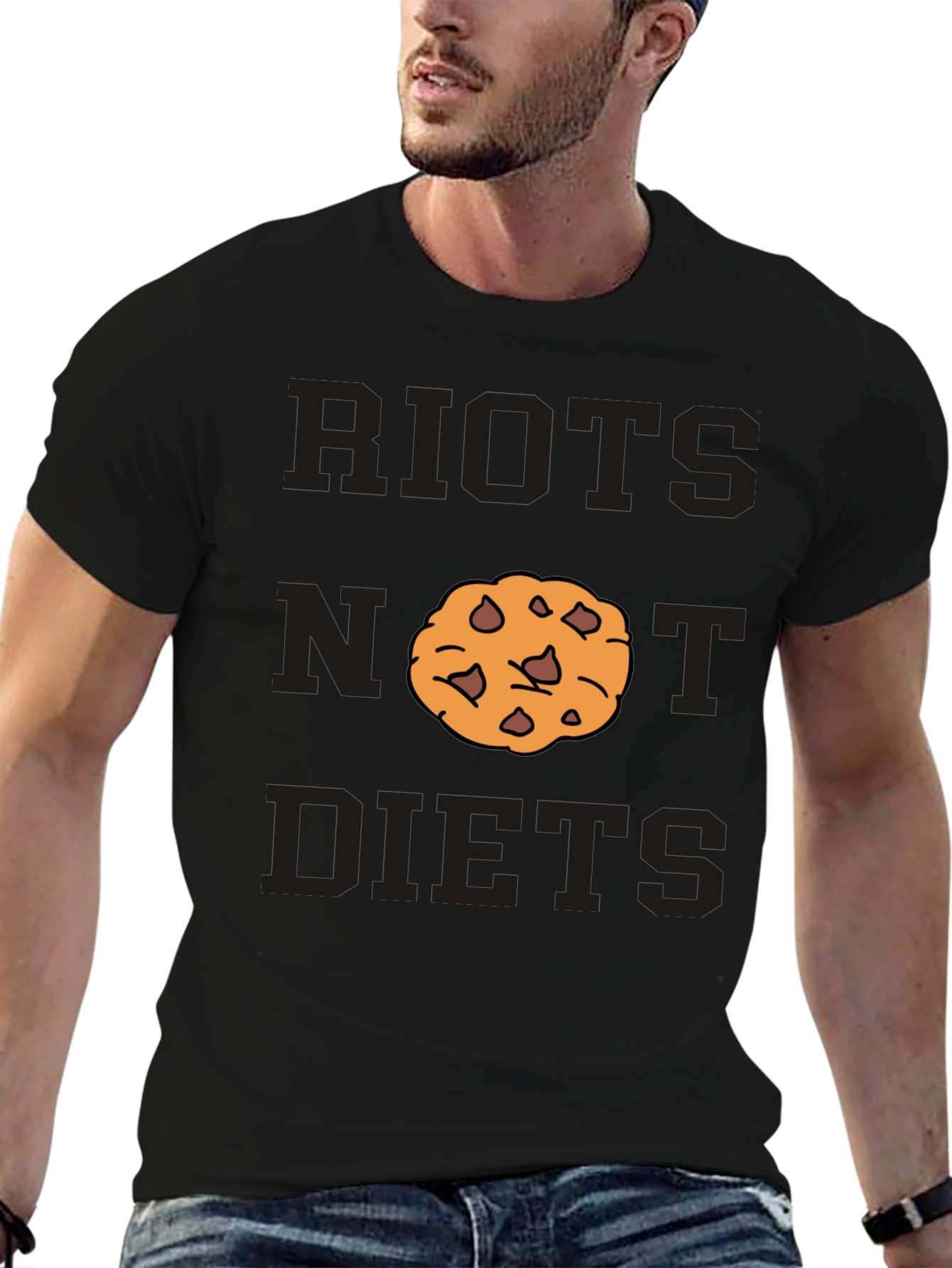 Riots Not Diets Cookie T-Shirt