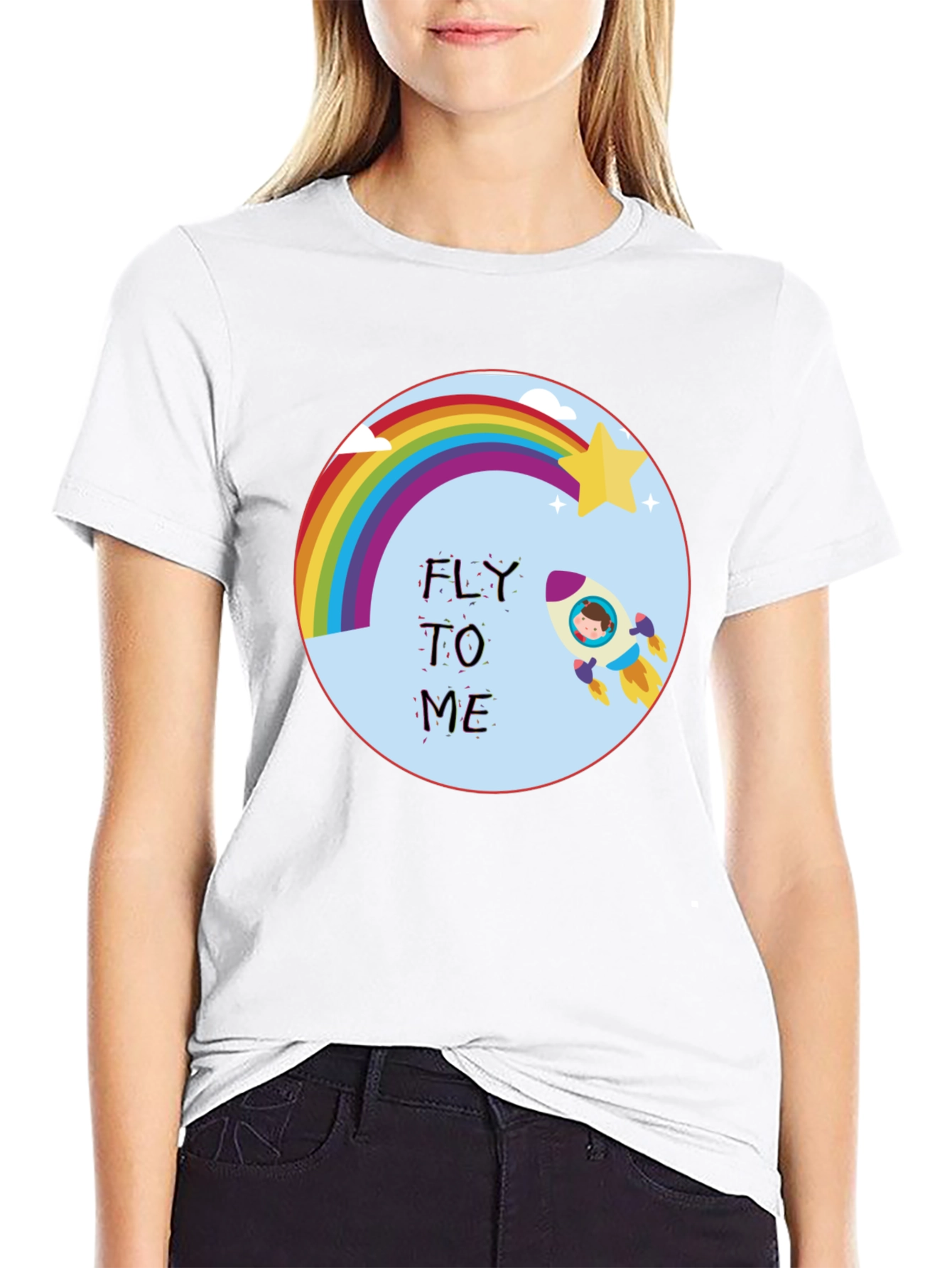 Fly To Me Rainbow T-Shirt
