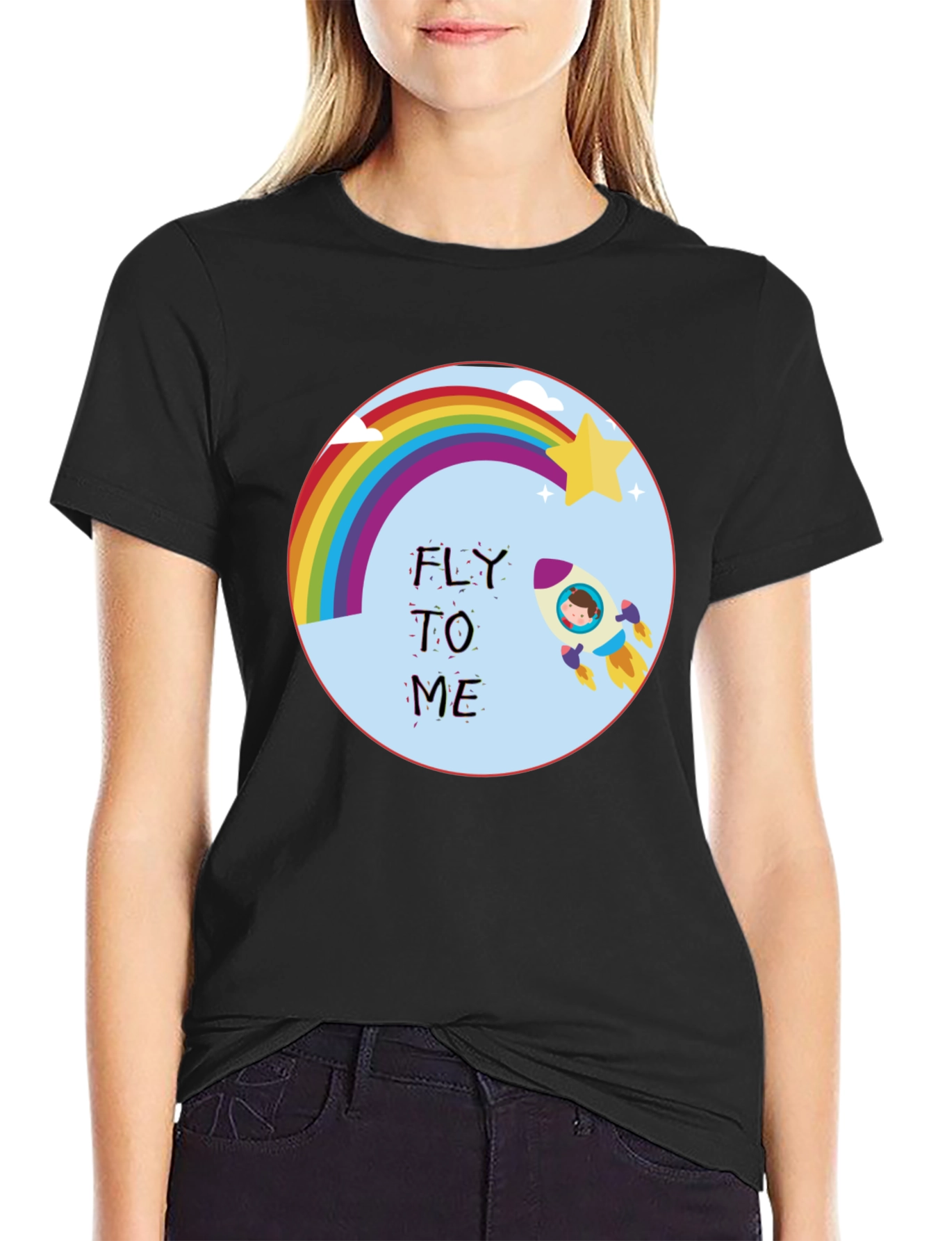 Fly To Me Rainbow T-Shirt
