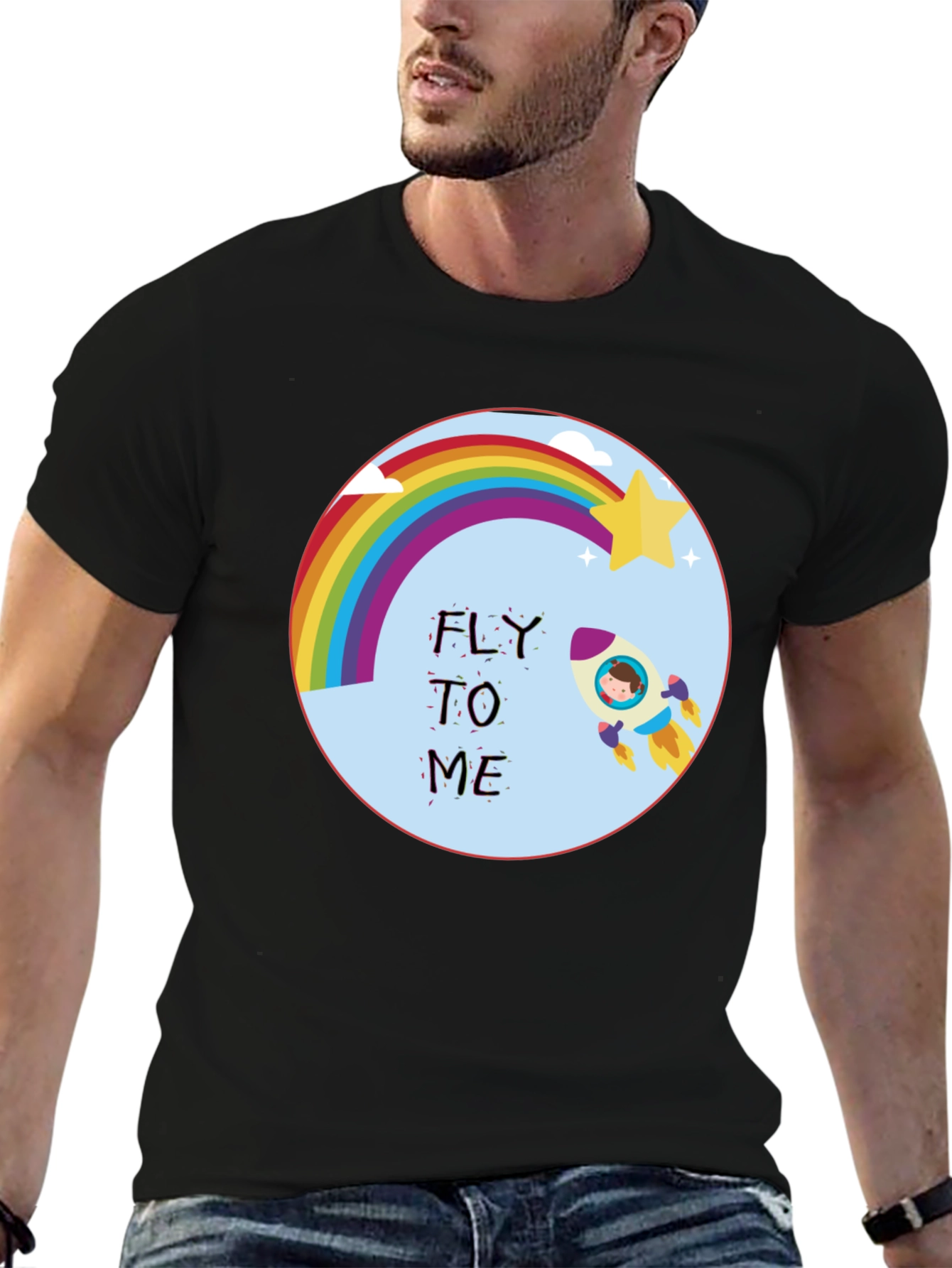 Fly To Me Rainbow T-Shirt