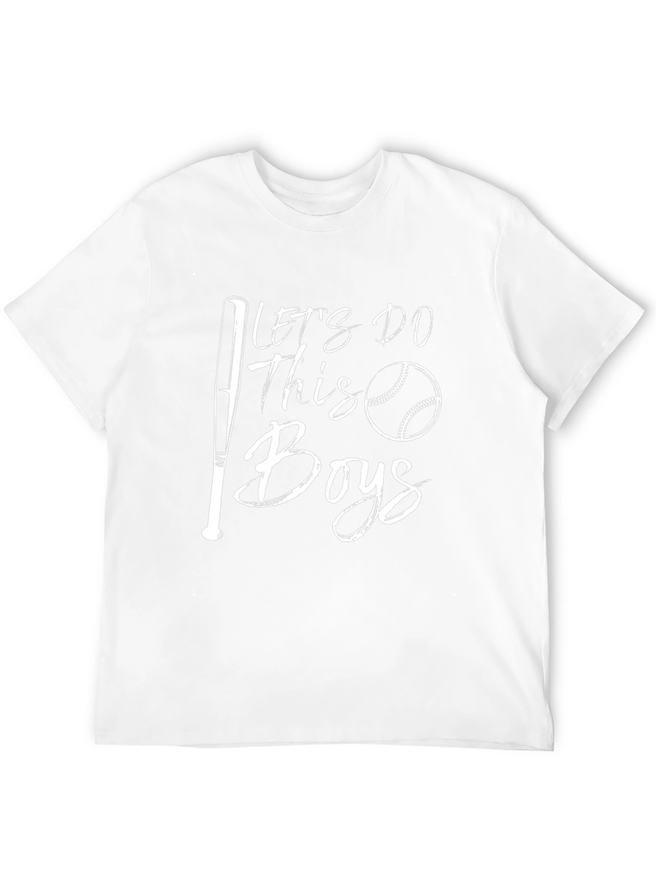 Lets Do This Boys Graphic Tee Baseball T-Shirt