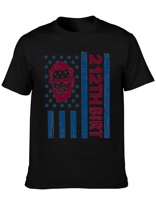 Lincoln 212th Birthday Patriotic T-Shirt