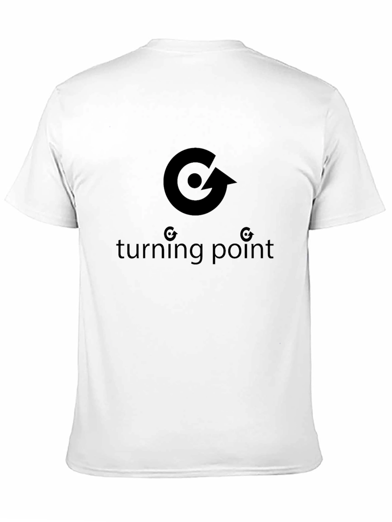 Turning Point Graphic Tee - Modern Black T-Shirt