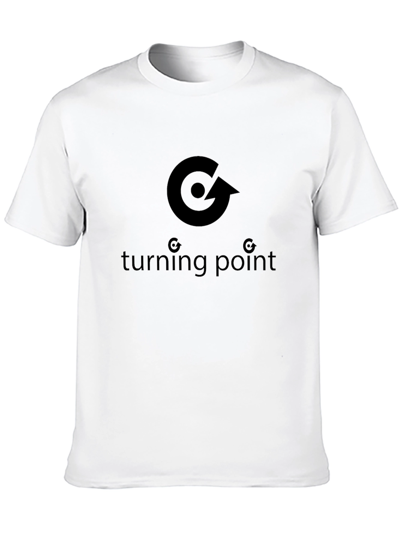 Turning Point Graphic Tee - Modern Black T-Shirt