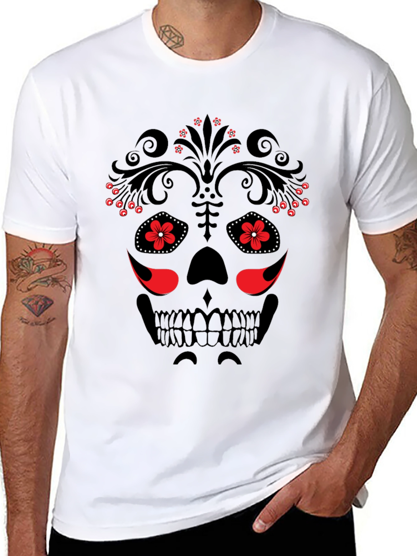 Sugar Skull T-Shirt - Dia de los Muertos