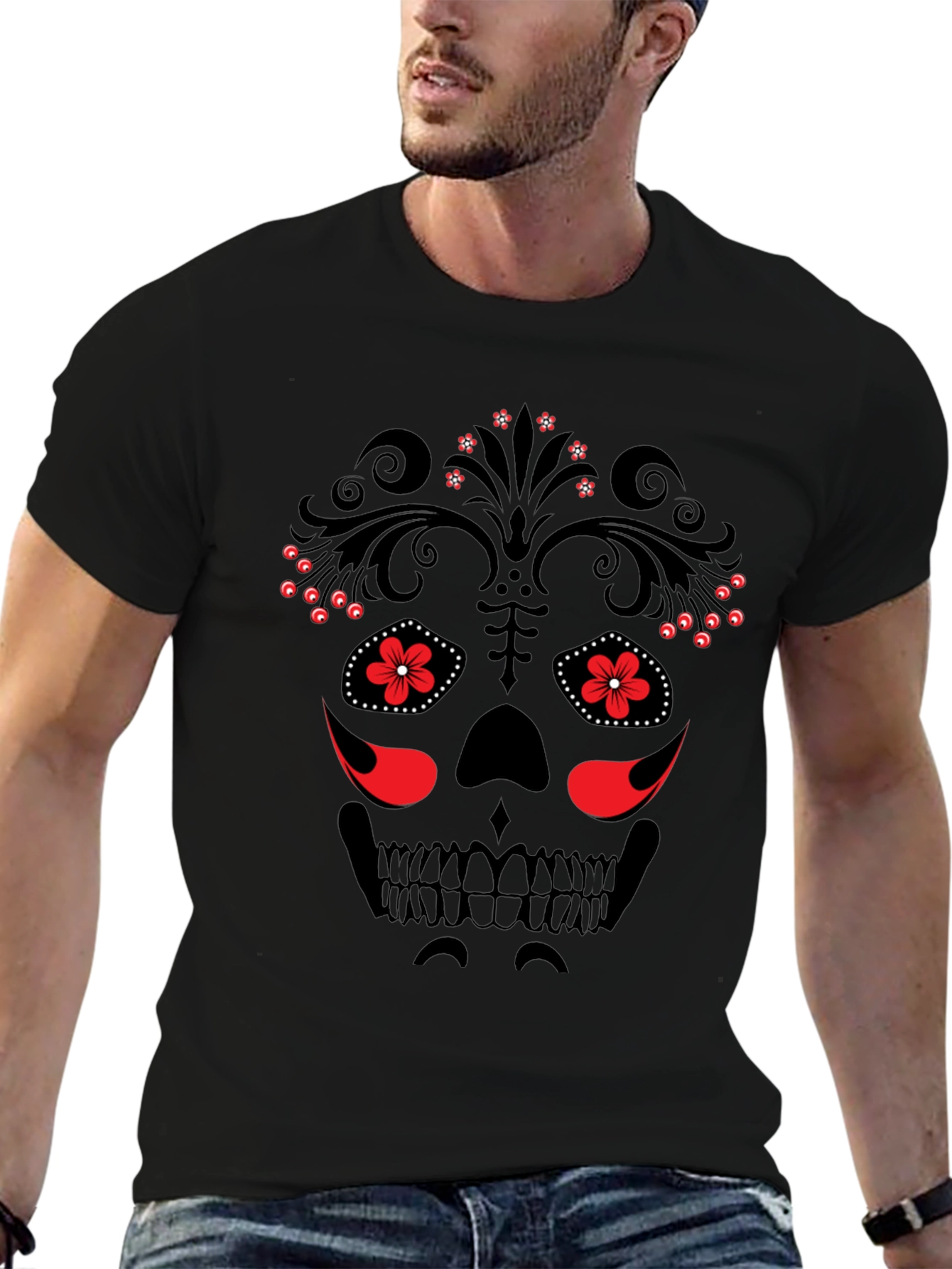 Sugar Skull T-Shirt - Dia de los Muertos