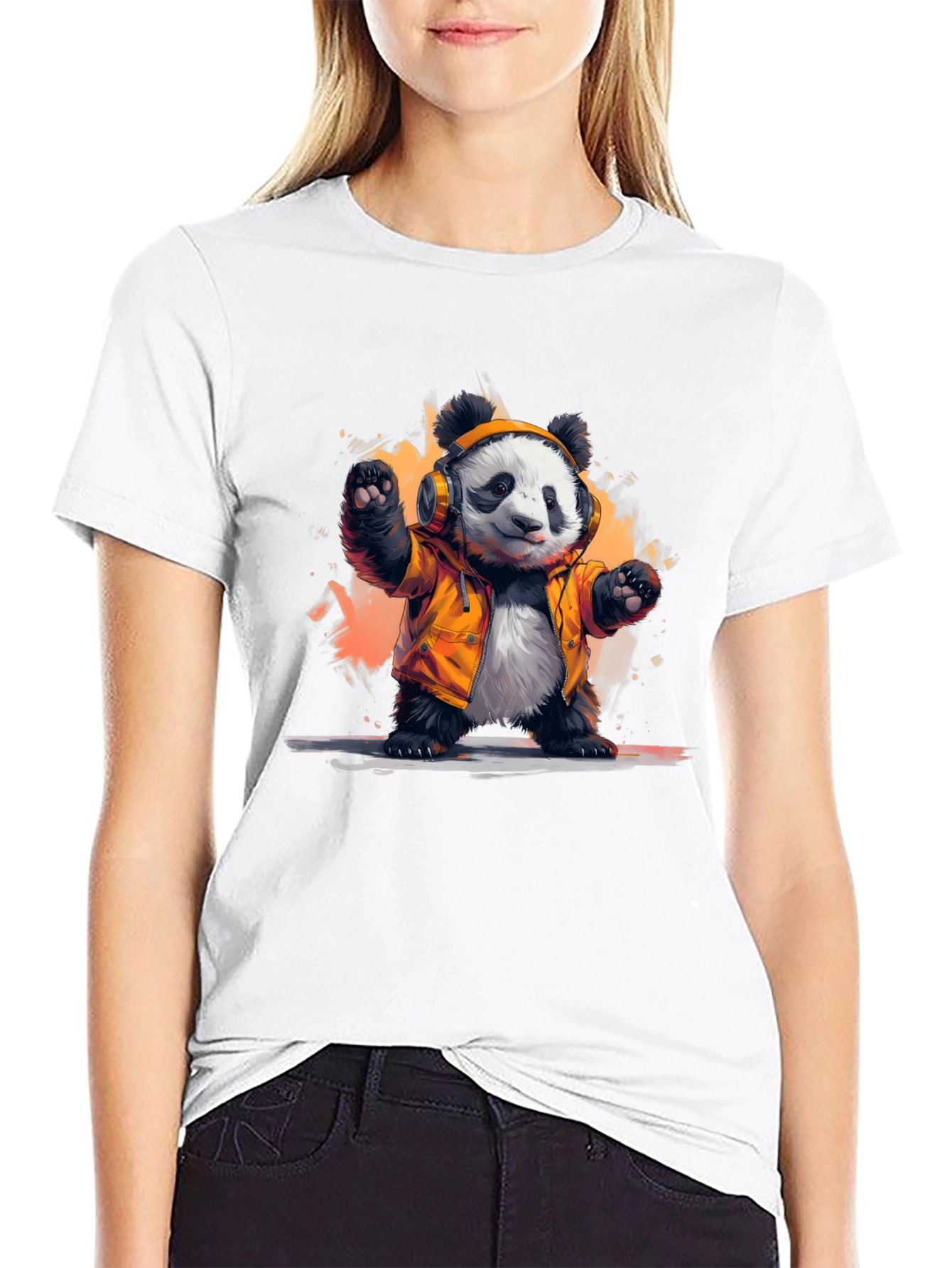 Cool Panda Graphic Tee