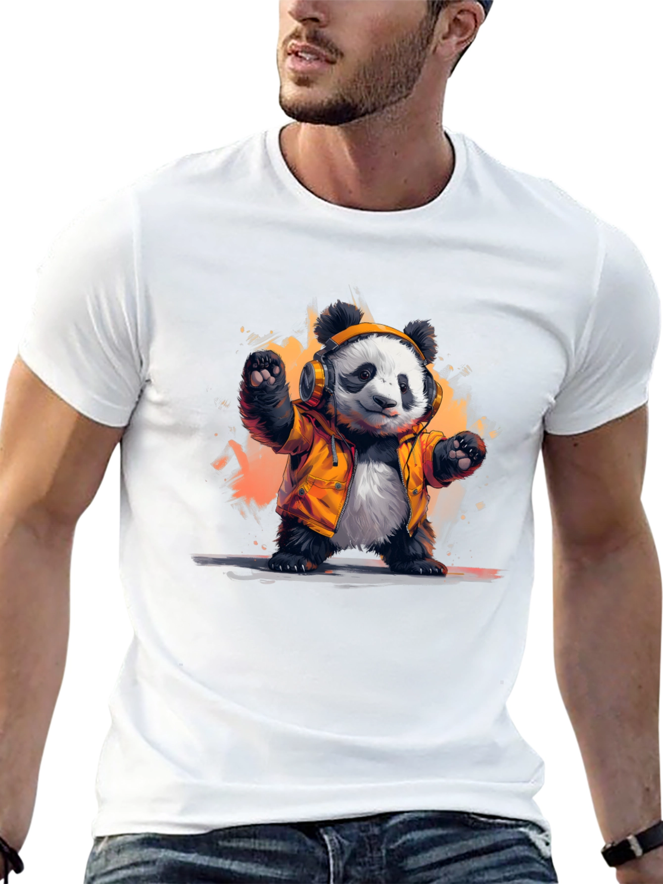 Cool Panda Graphic Tee