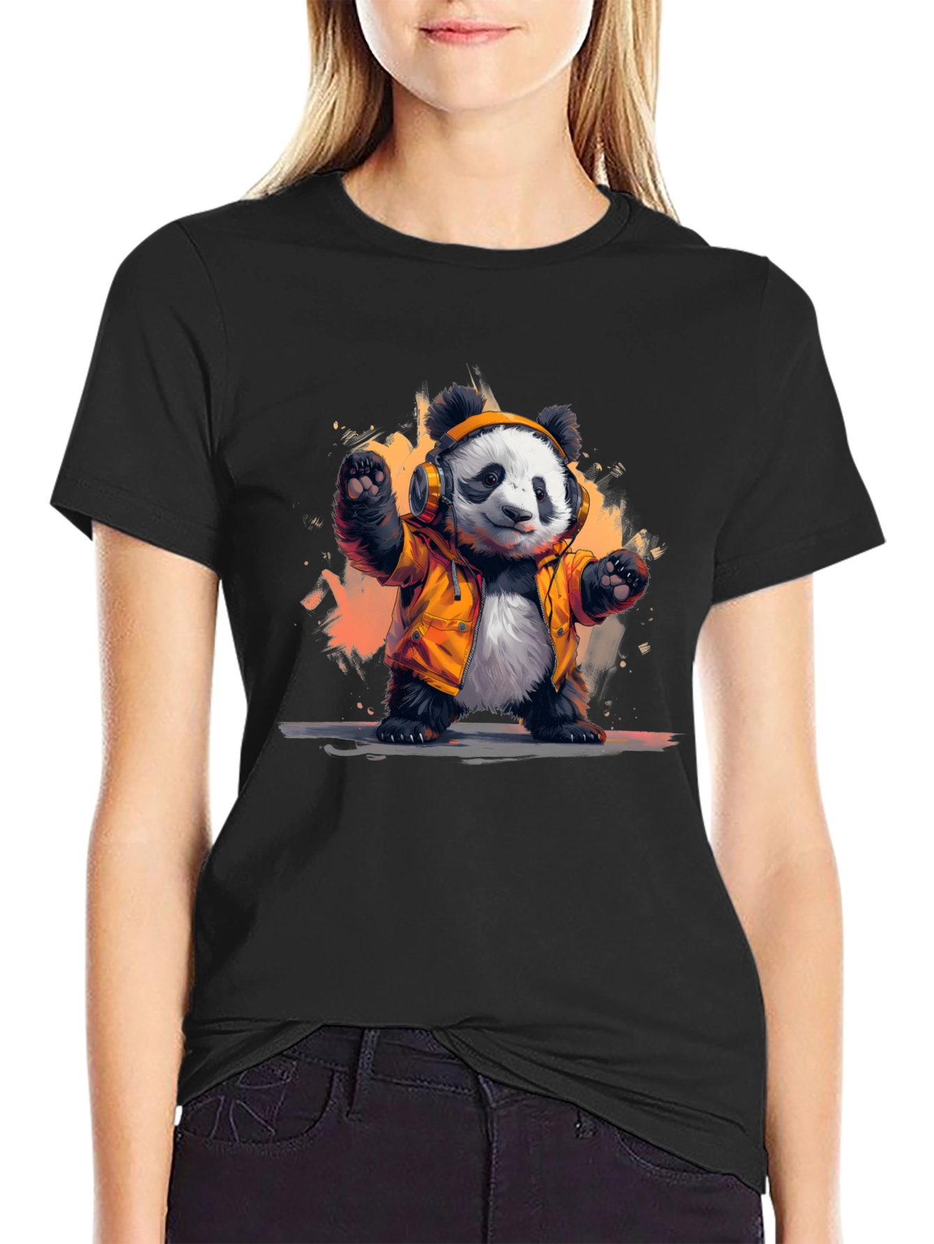 Cool Panda Graphic Tee