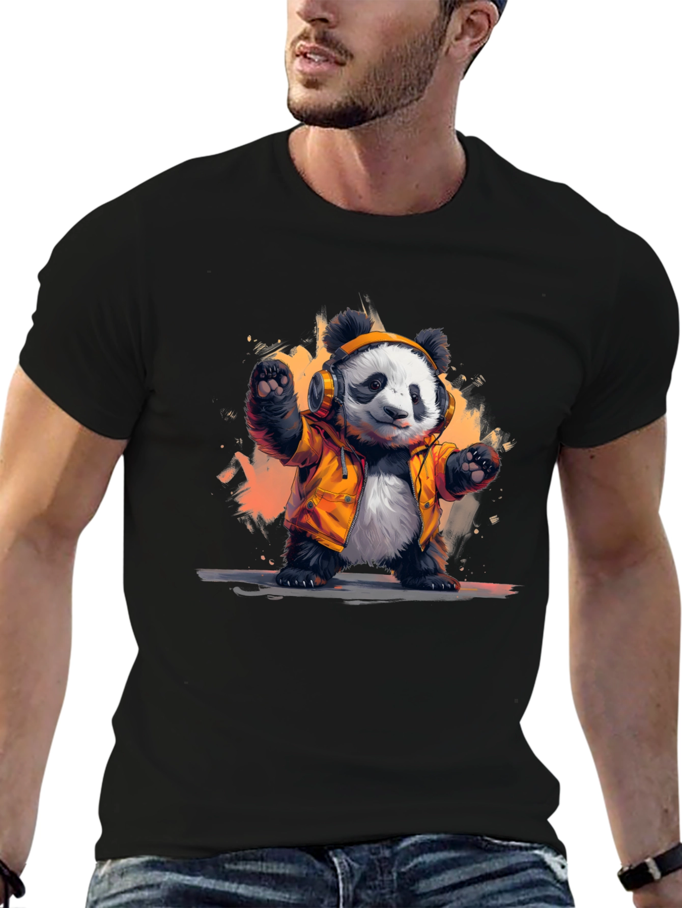 Cool Panda Graphic Tee