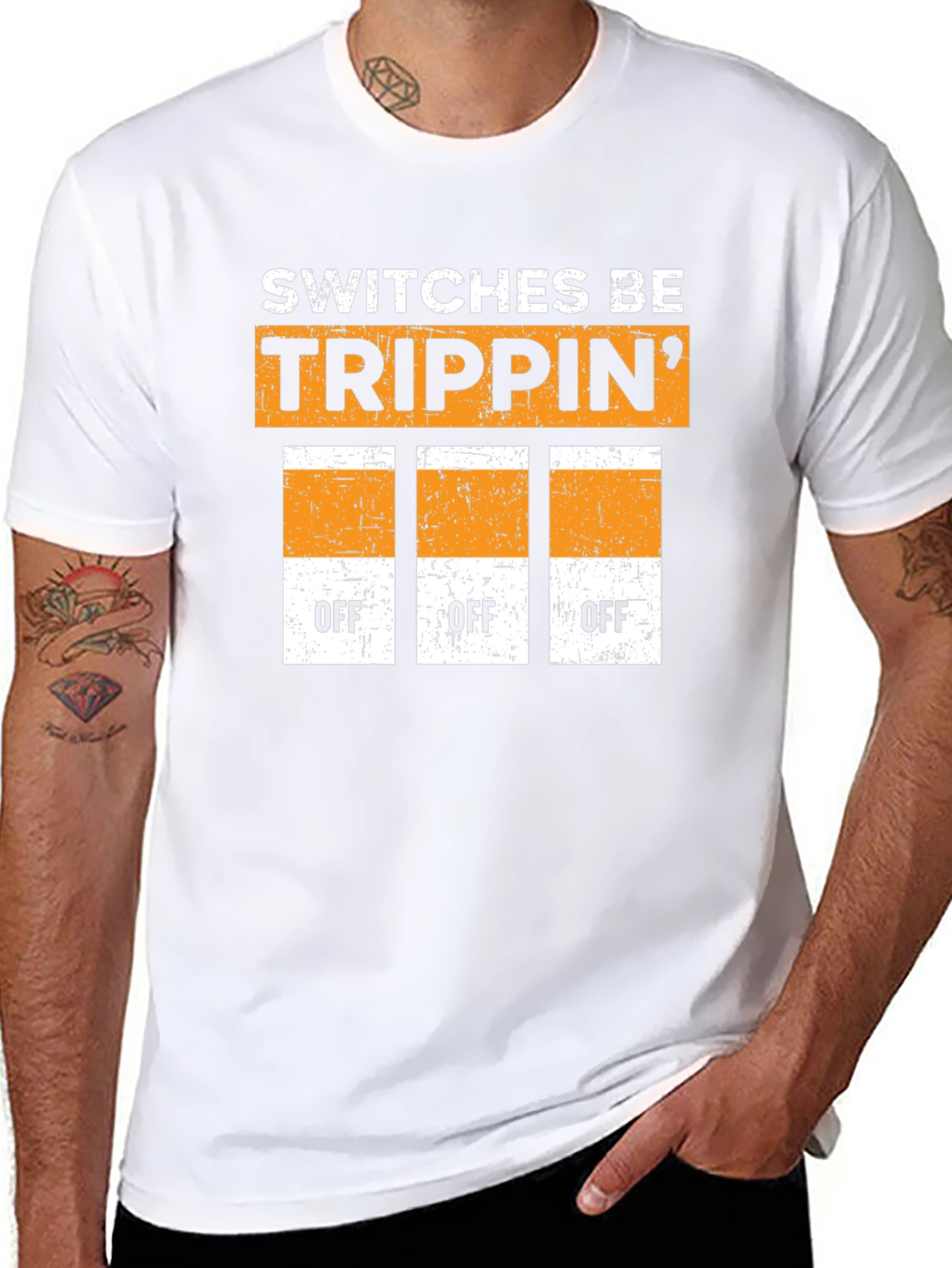 Switches Be Trippin Graphic T-Shirt