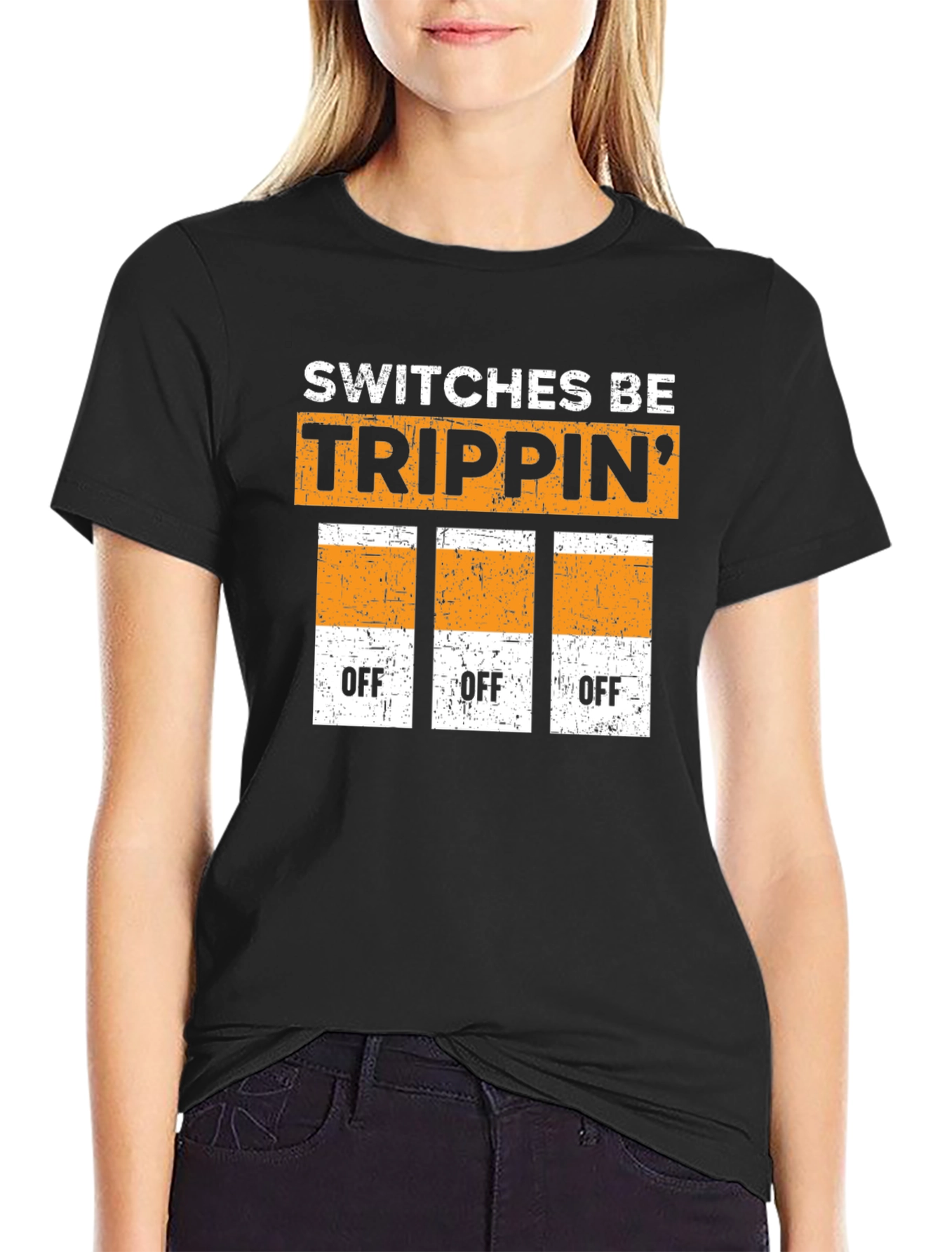Switches Be Trippin Graphic T-Shirt