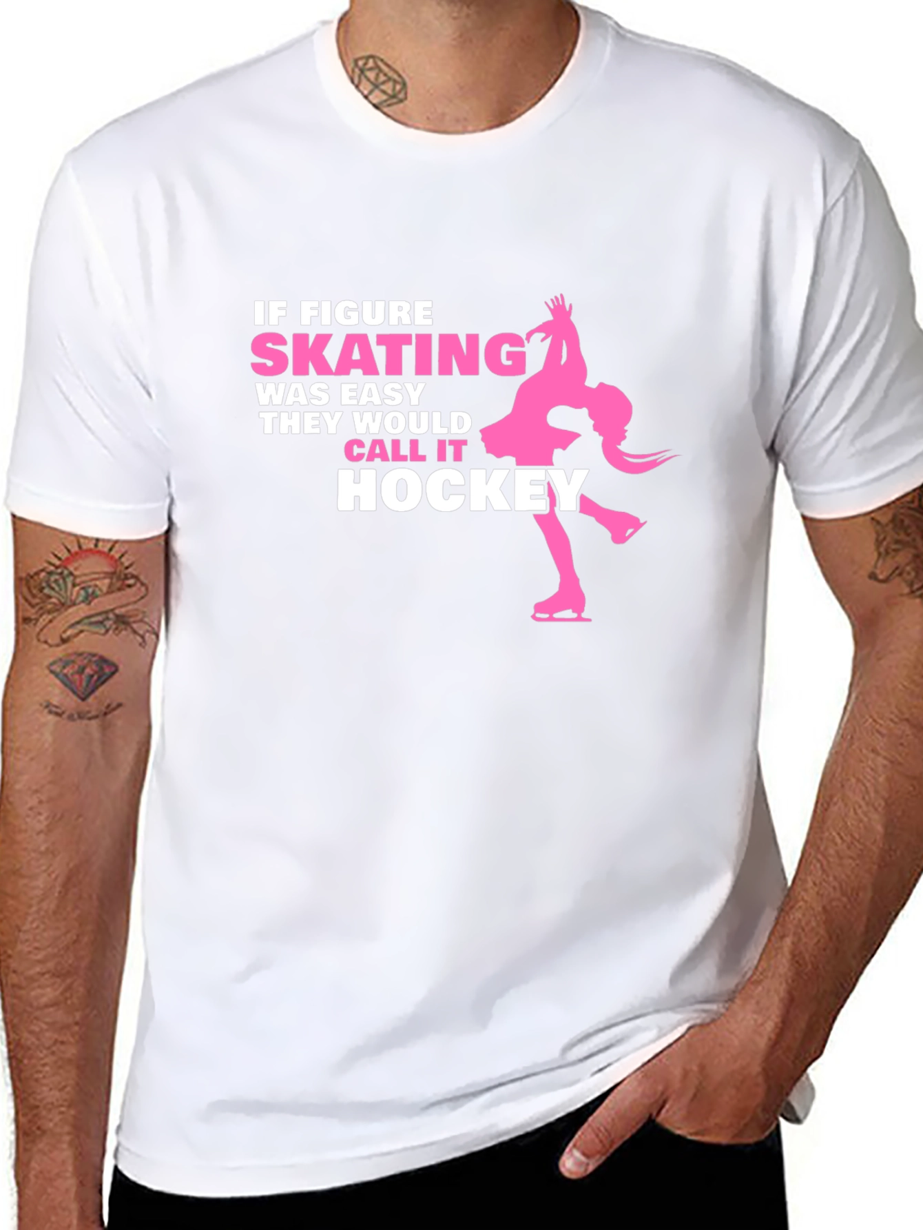Figure Skating T-Shirt - If Skating Was Easy