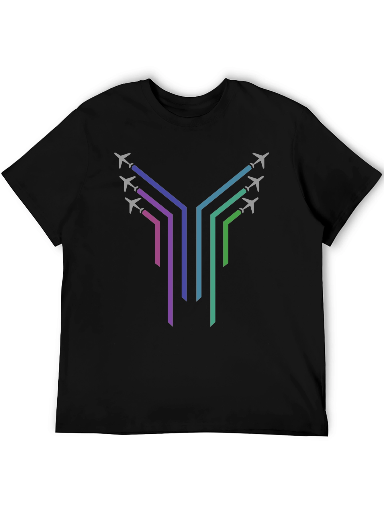 Aviation T-Shirt - Modern Airplane Design