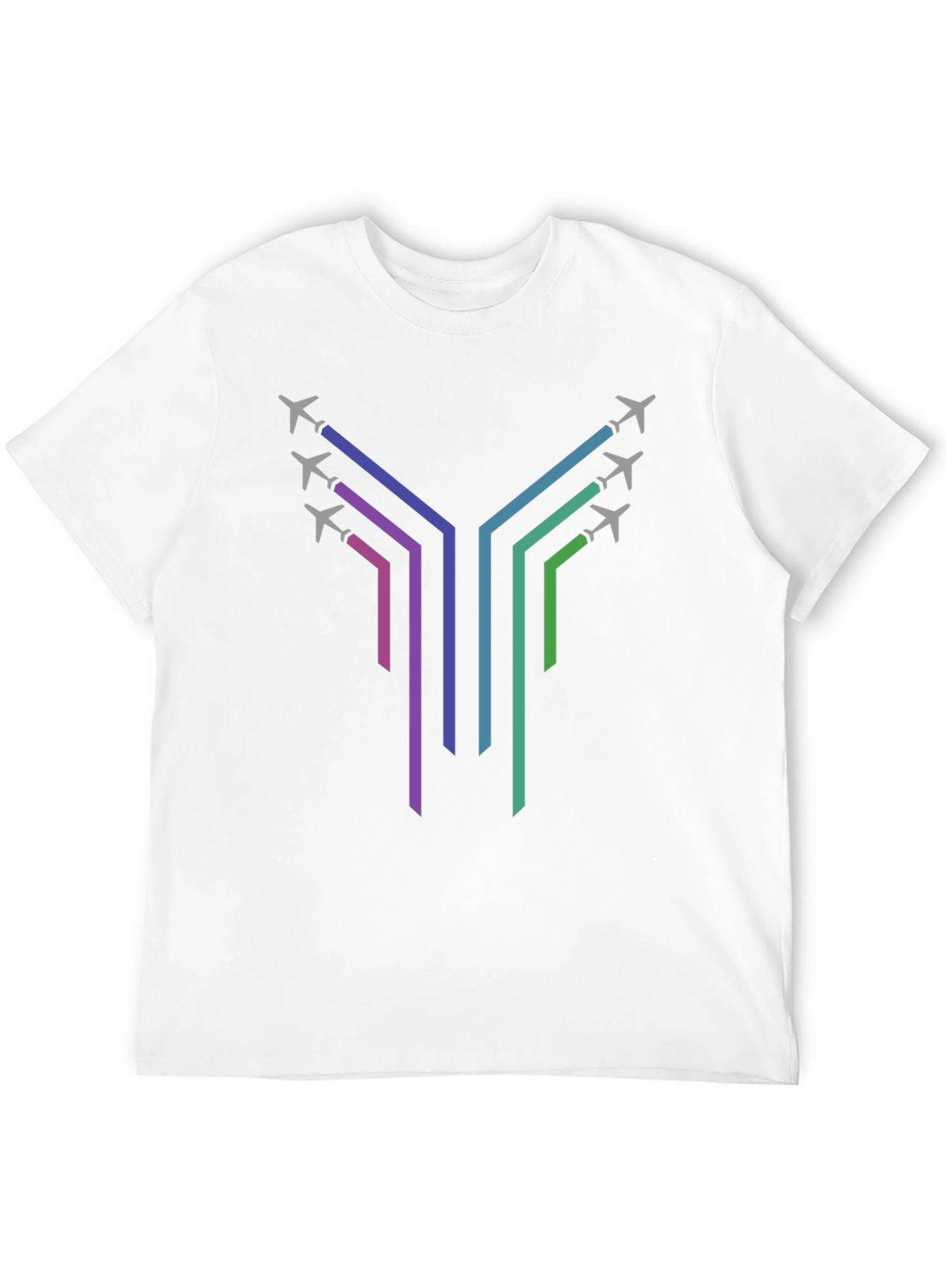 Aviation T-Shirt - Modern Airplane Design
