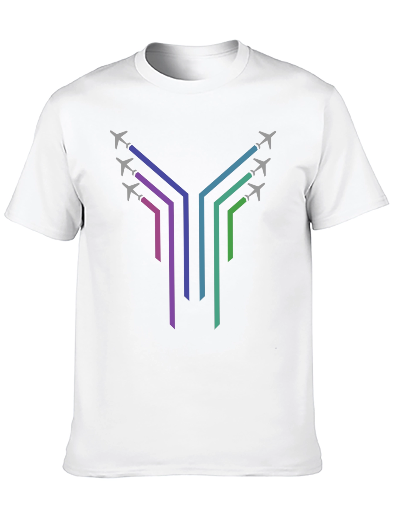 Aviation T-Shirt - Modern Airplane Design