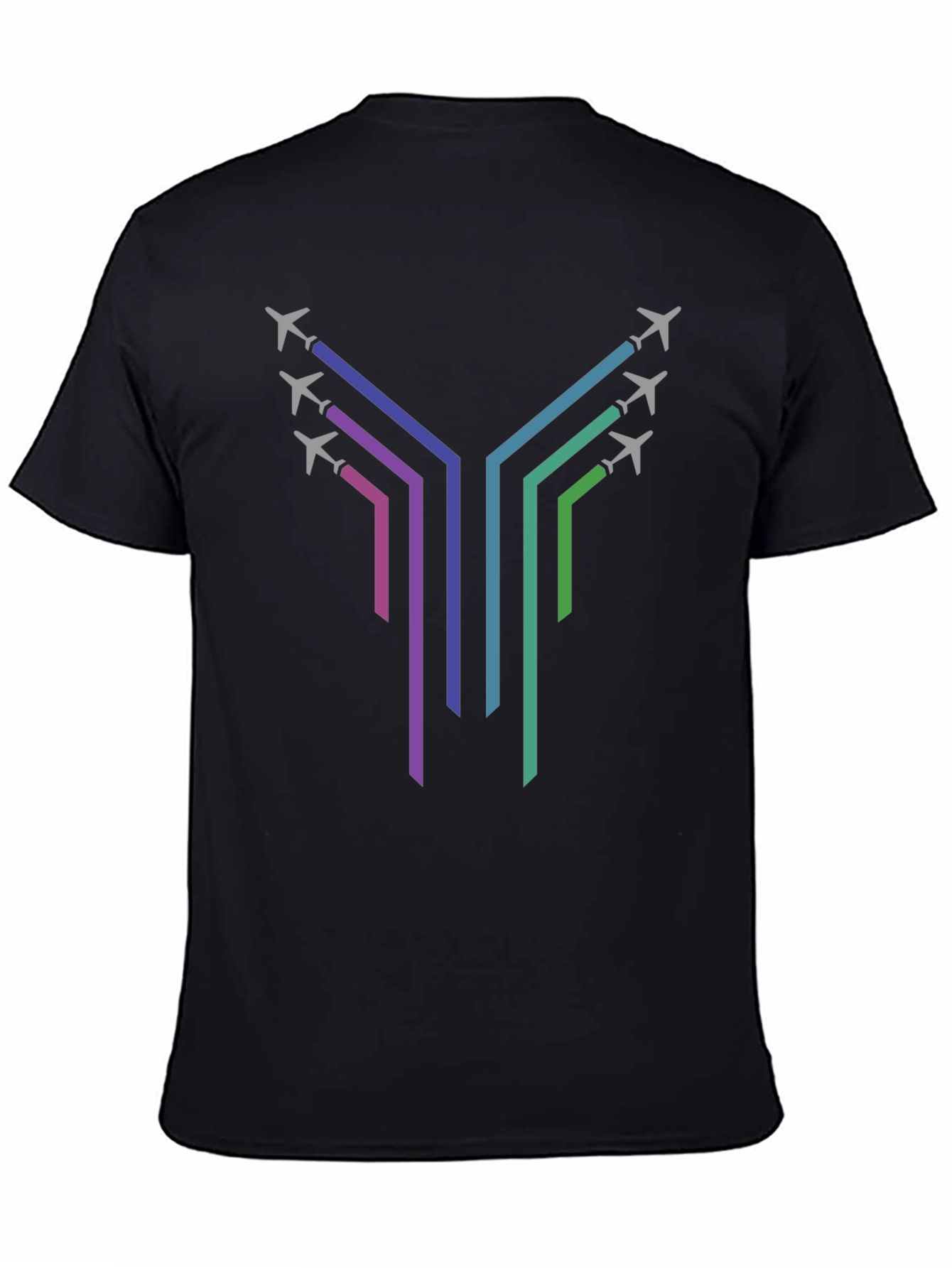 Aviation T-Shirt - Modern Airplane Design