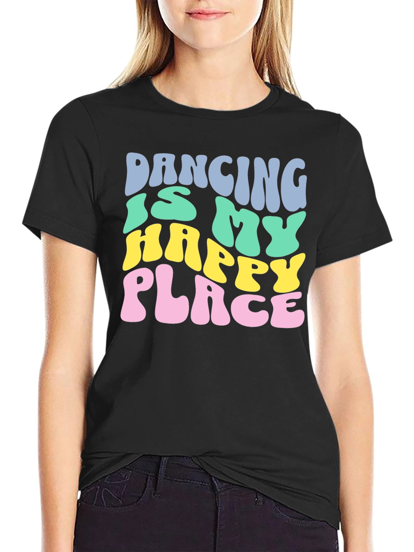 Dancing is my Happy Place Graphic Tee