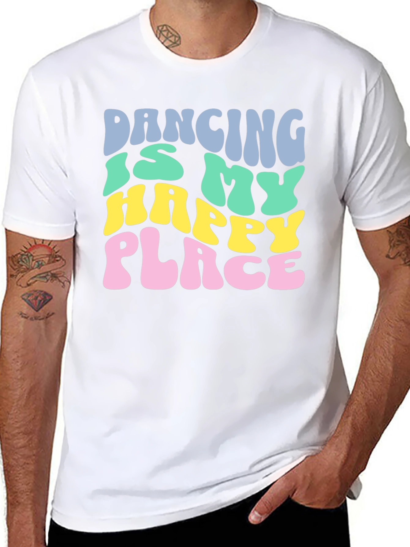 Dancing is my Happy Place Graphic Tee