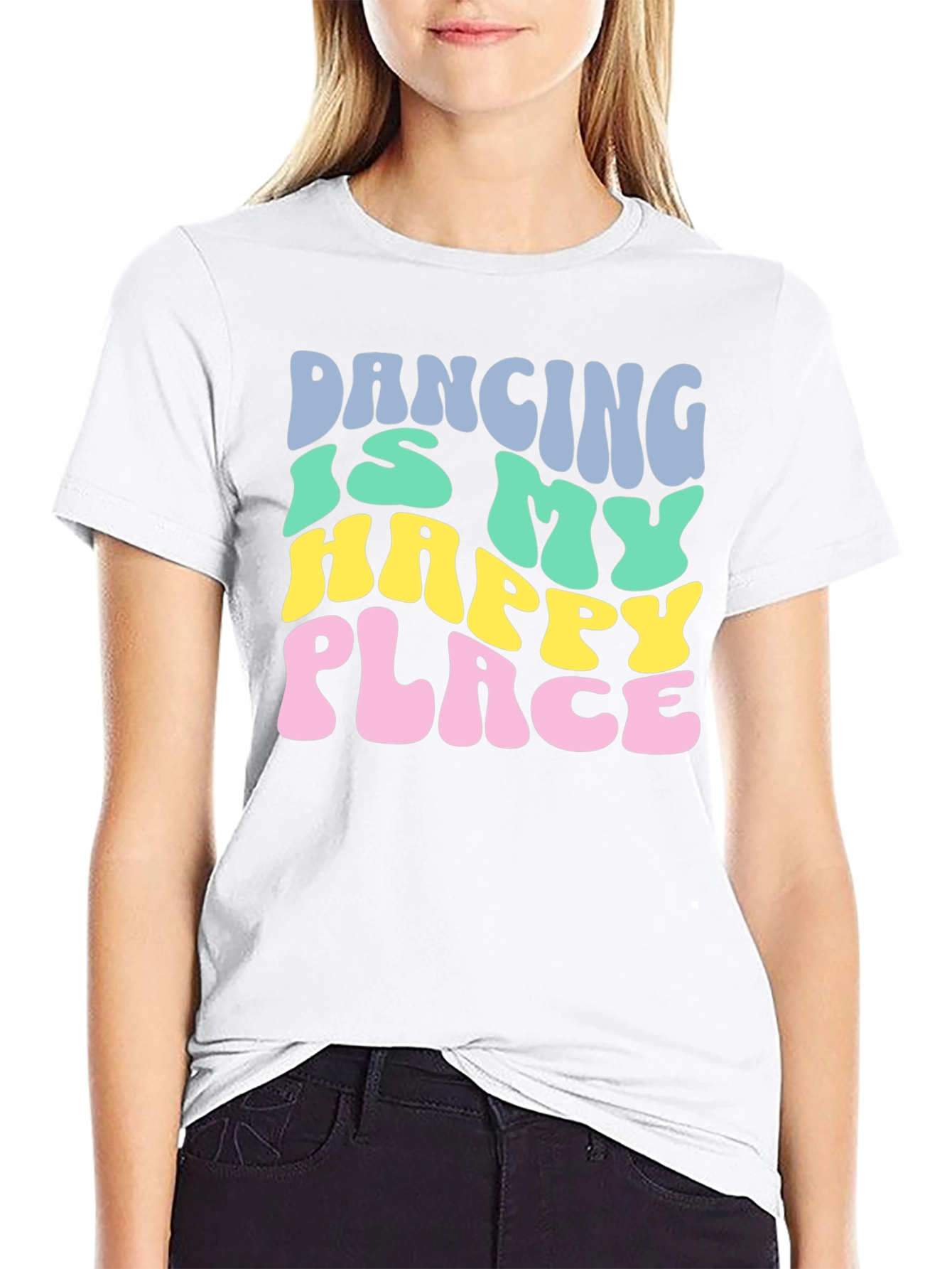 Dancing is my Happy Place Graphic Tee