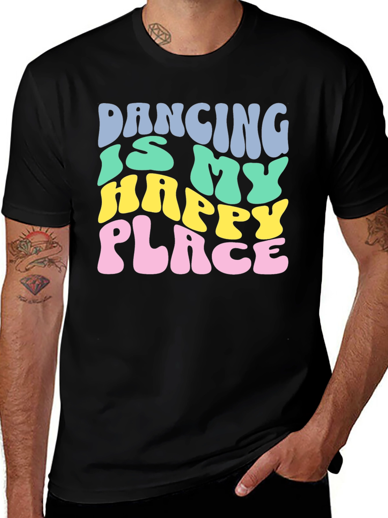 Dancing is my Happy Place Graphic Tee