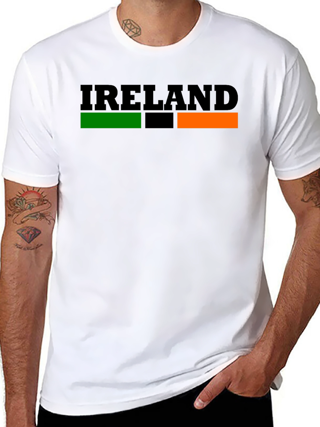 Ireland Flag Graphic T-Shirt - Irish Pride Tee