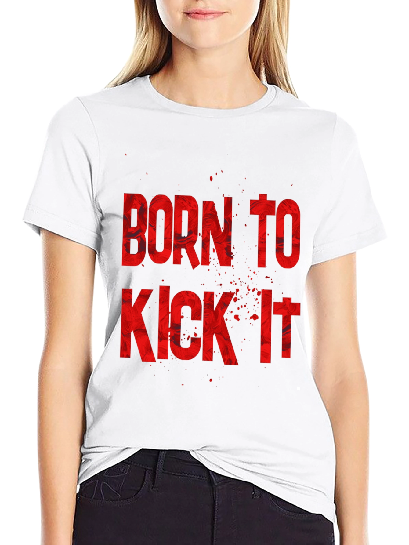 Born to Kick It Graphic T-Shirt