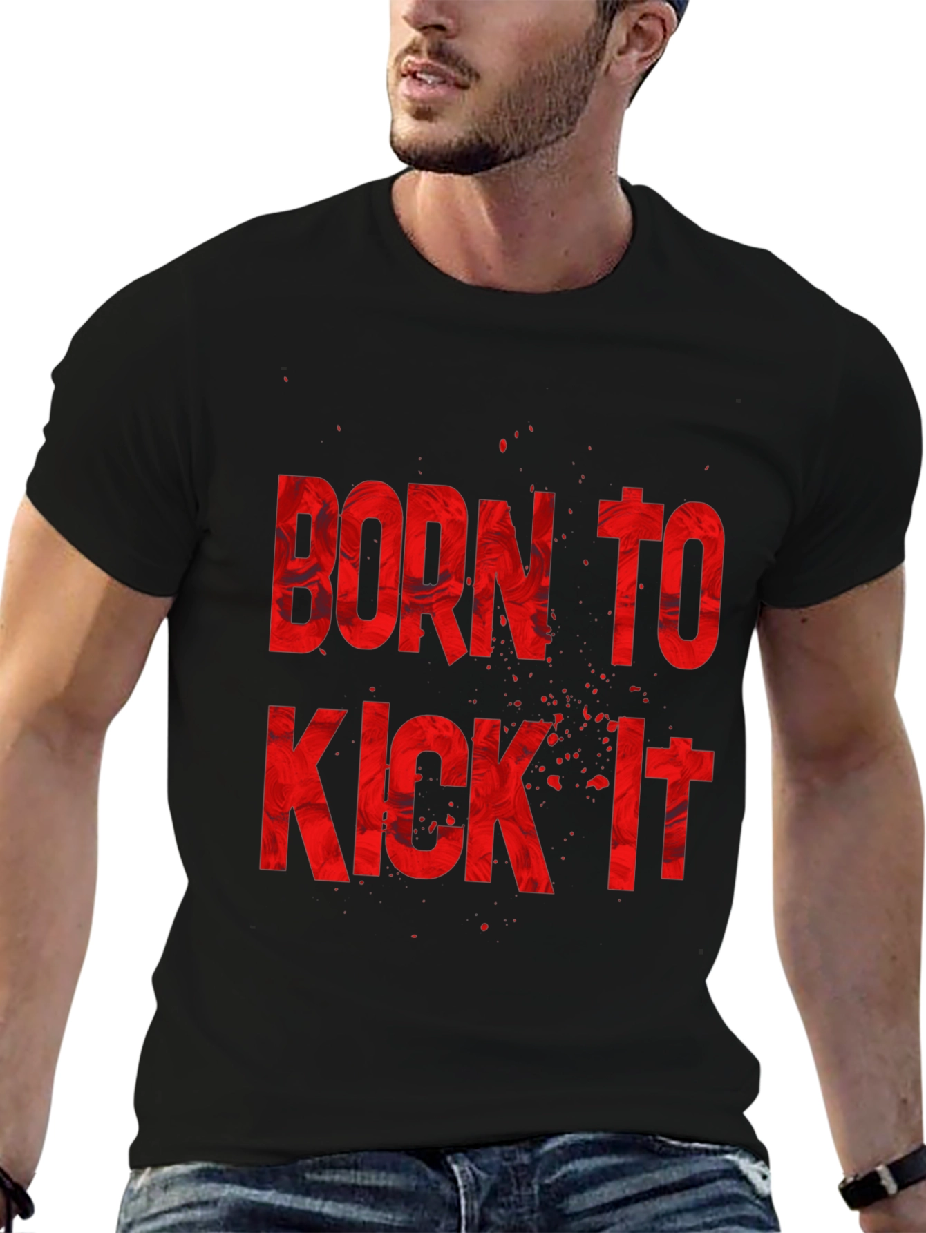 Born to Kick It Graphic T-Shirt