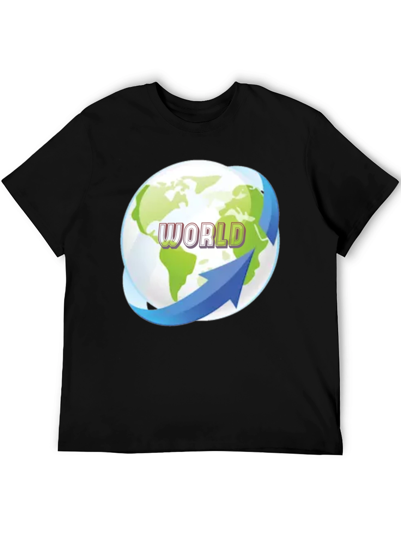 World Graphic Tee - Earth Globe T-Shirt