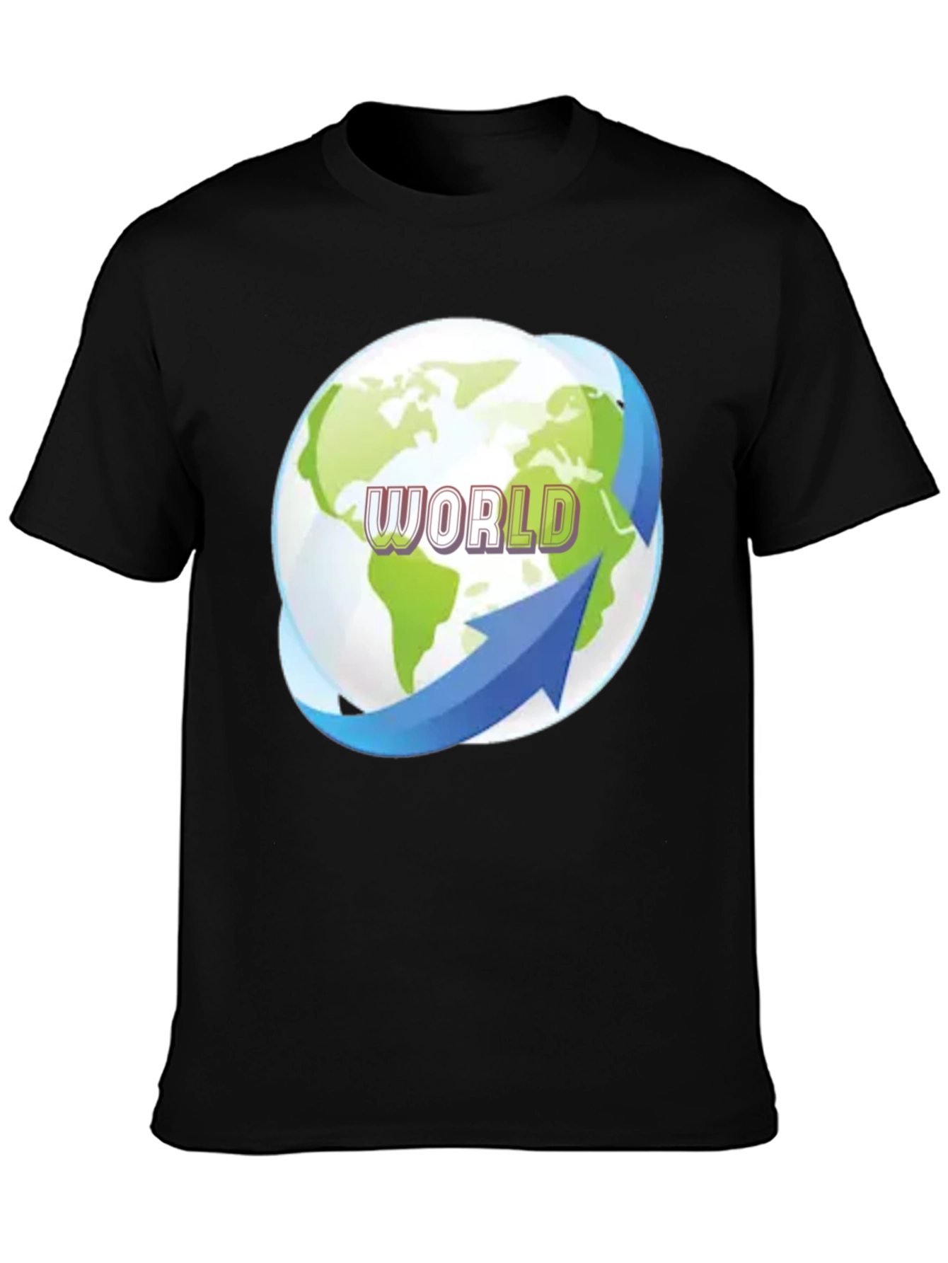 World Graphic Tee - Earth Globe T-Shirt