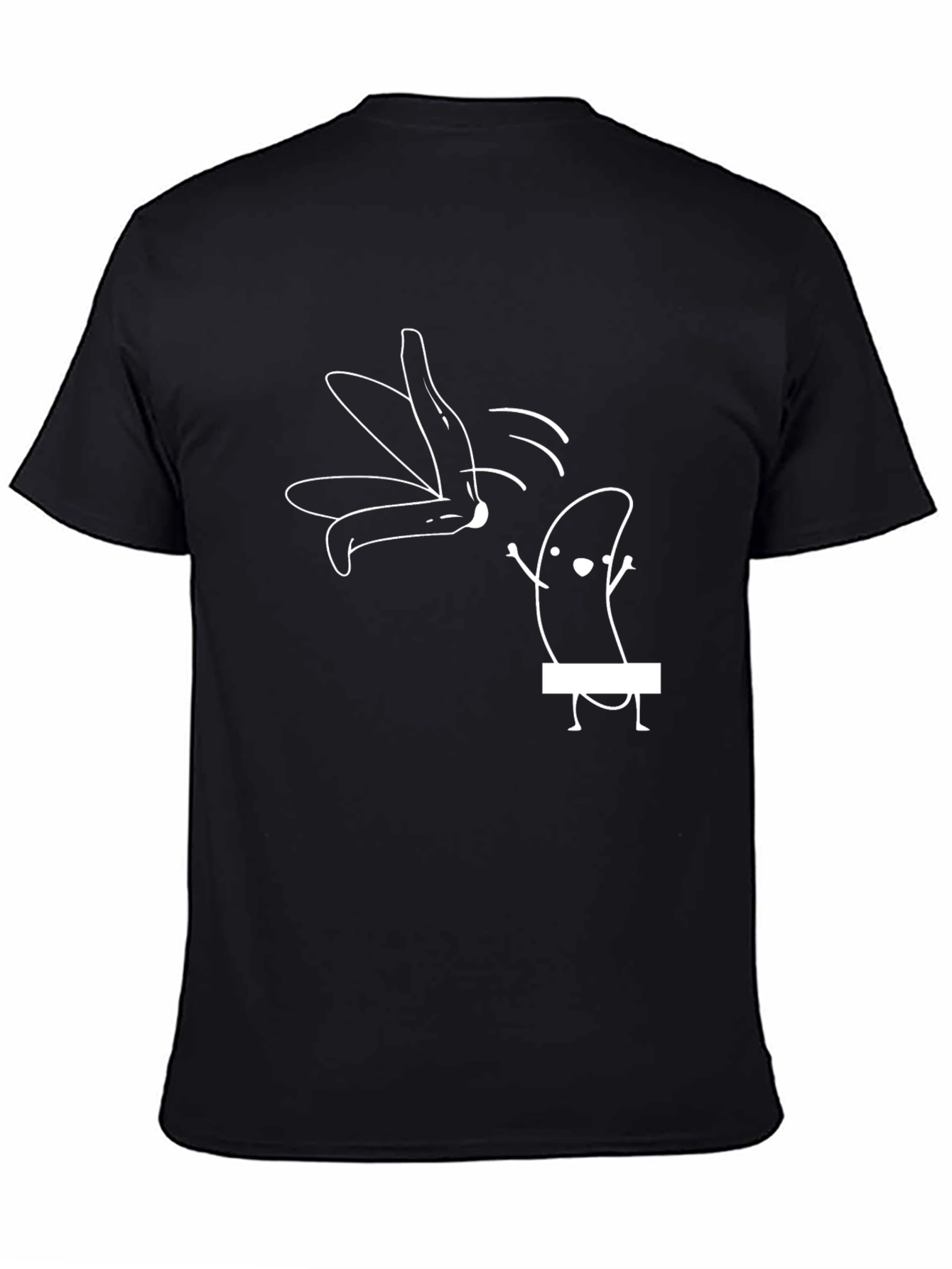 Funny Graphic Tee - Banana Stripper T-Shirt