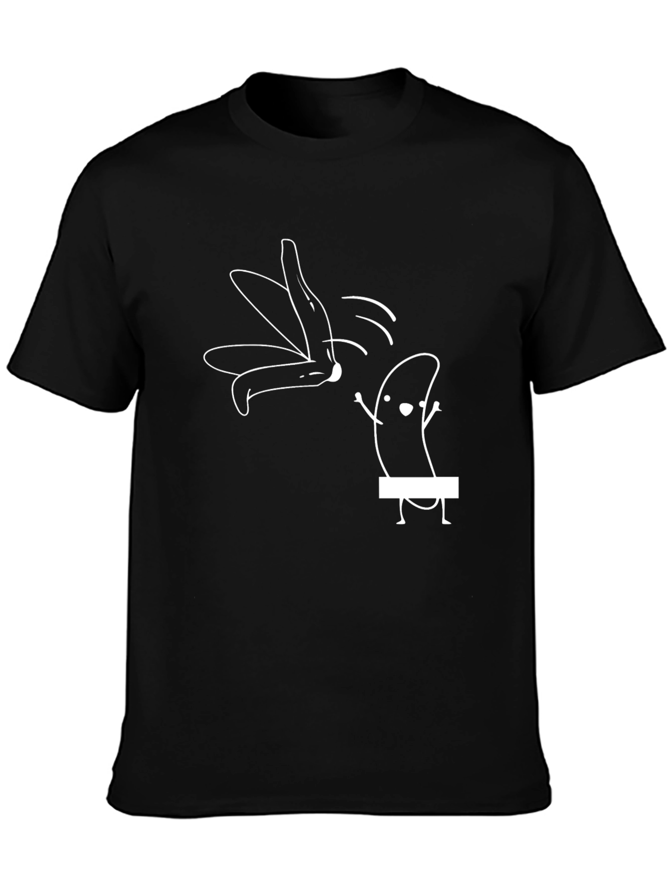Funny Graphic Tee - Banana Stripper T-Shirt