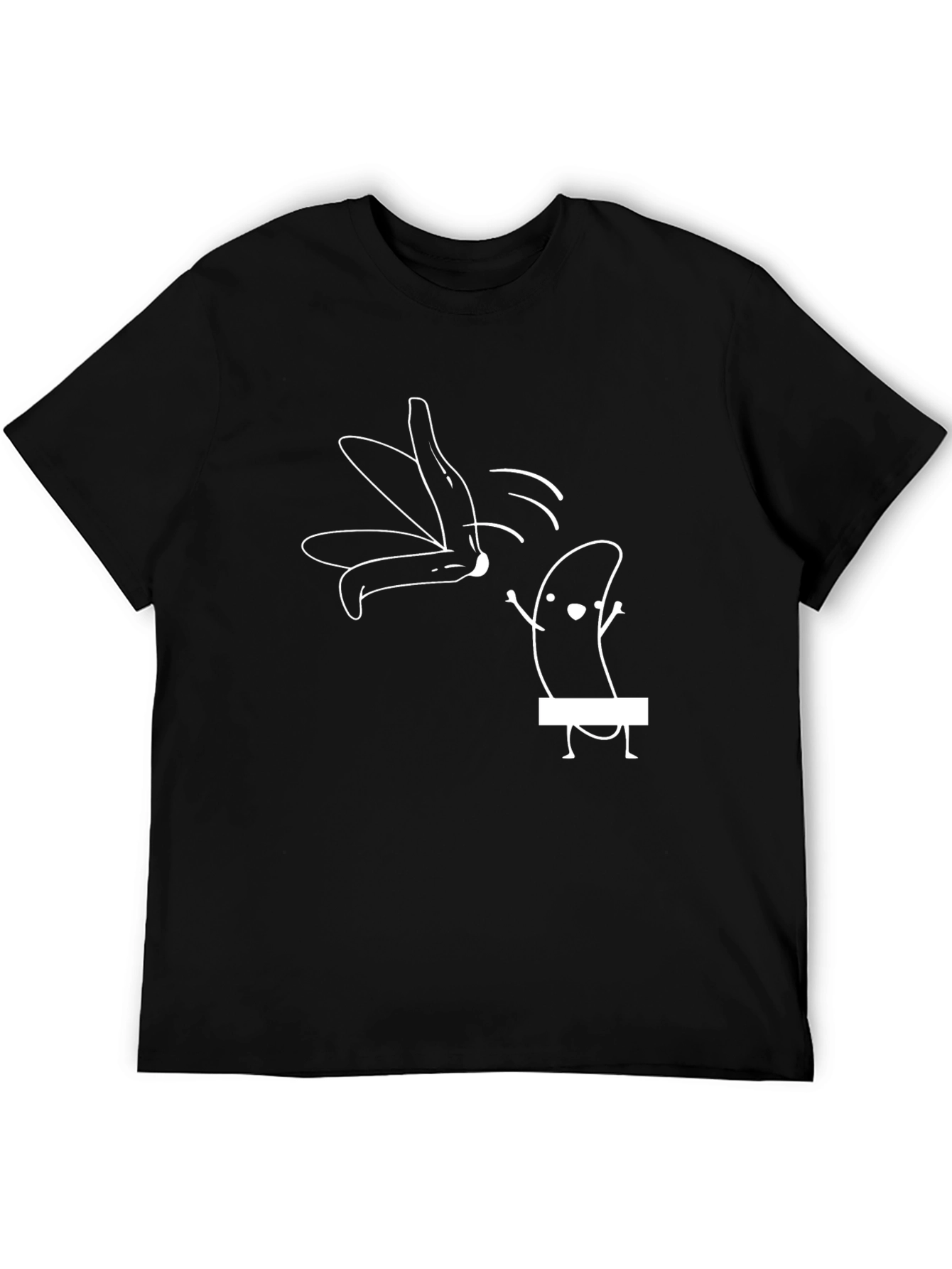 Funny Graphic Tee - Banana Stripper T-Shirt