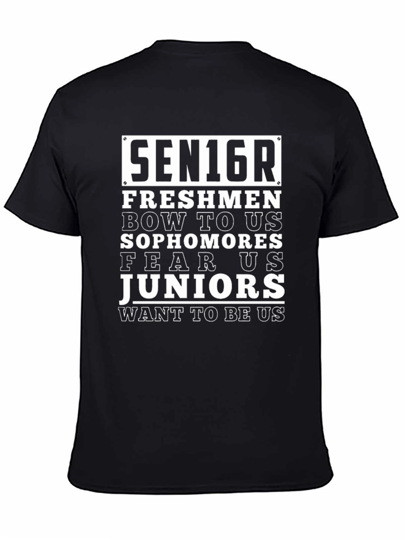 Senior Class T-Shirt - Bow to Us Tee