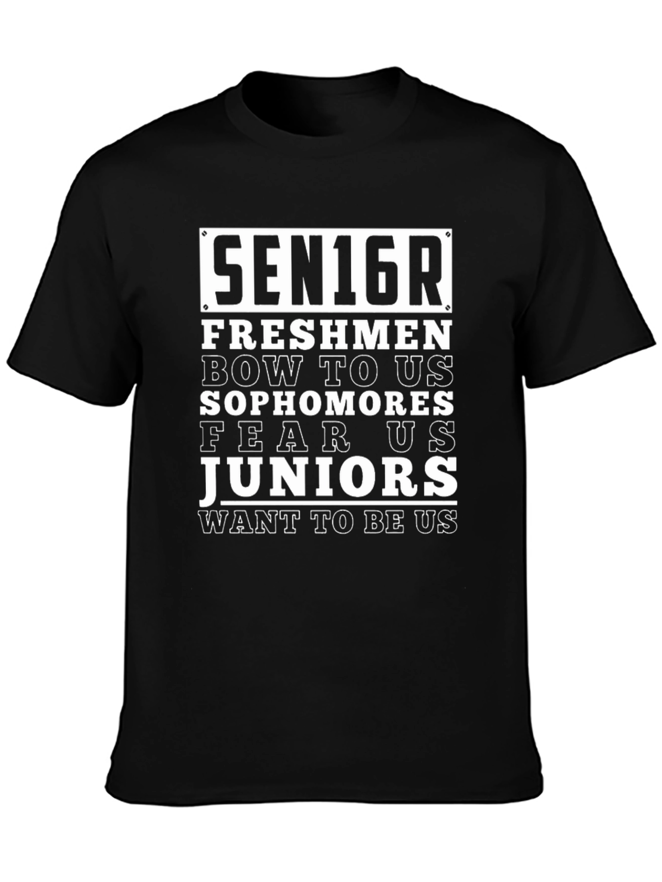 Senior Class T-Shirt - Bow to Us Tee
